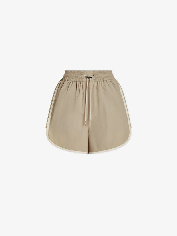 Harmon High Rise Short 4" 2.0 in Cashmere Stone