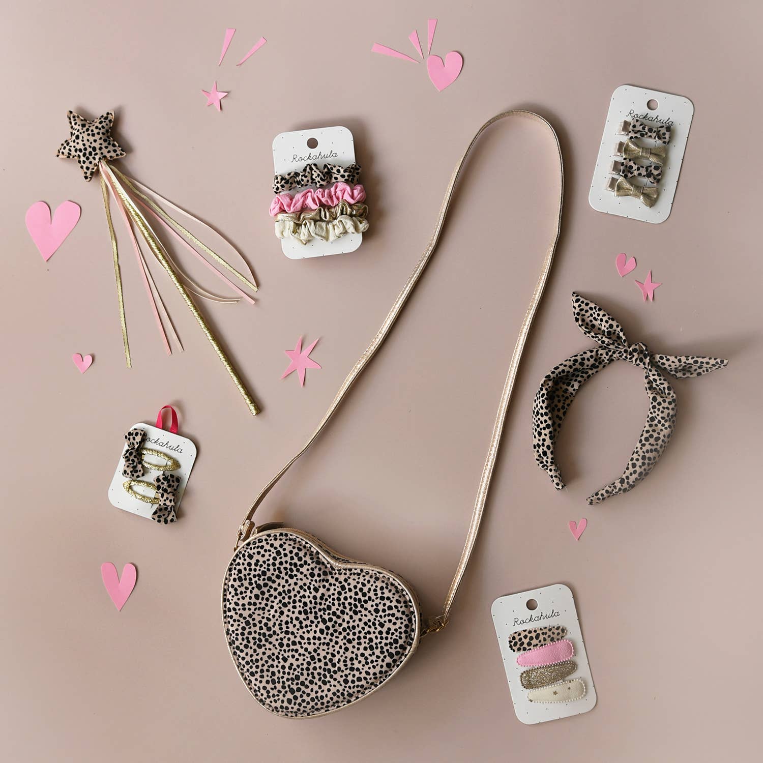 Love Heart Leopard Bag