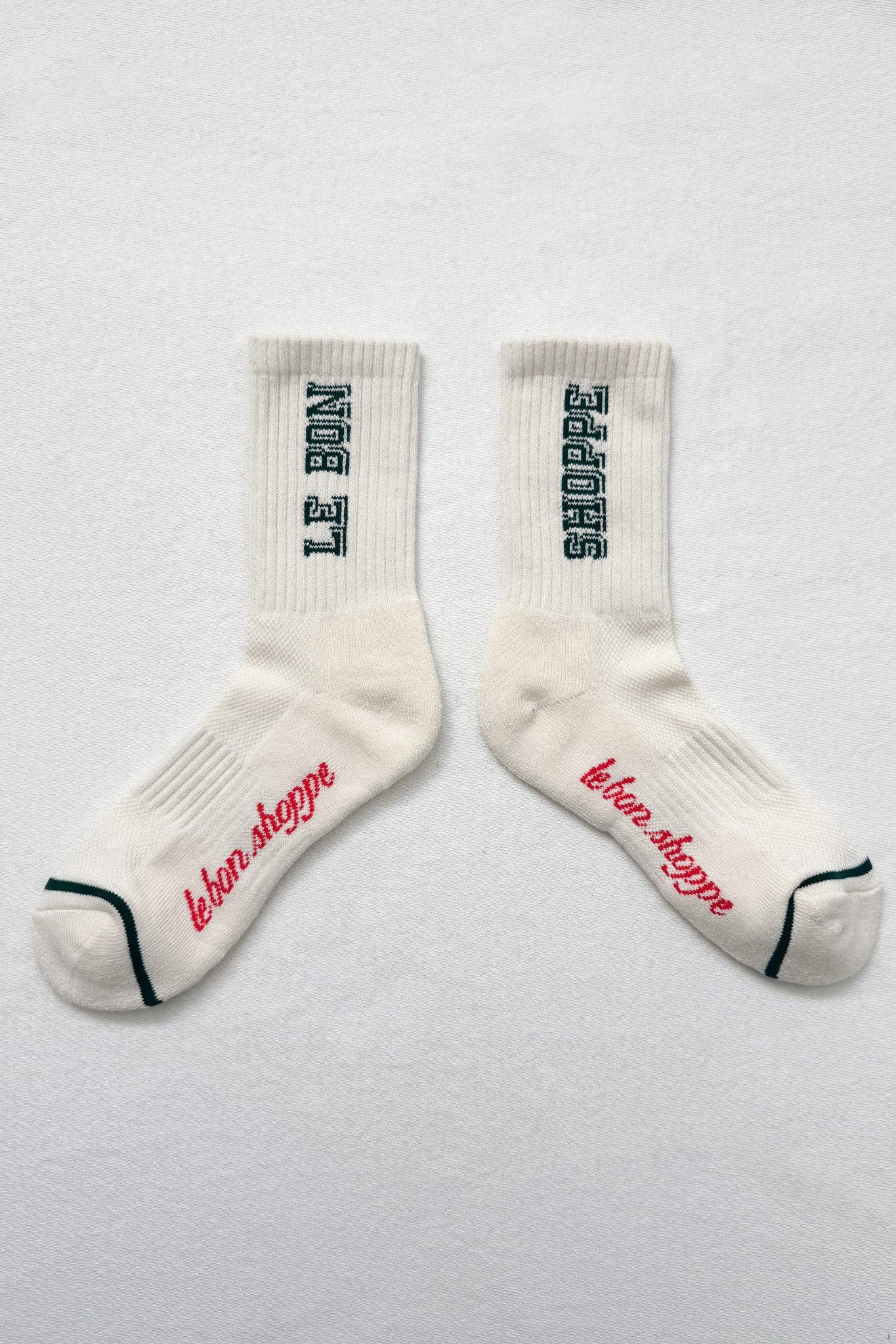 Preppy Socks | Canvas Green