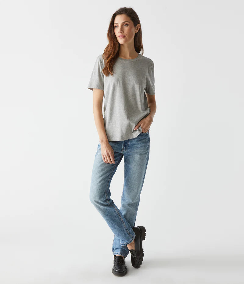 Becca Tee in Heather Grey