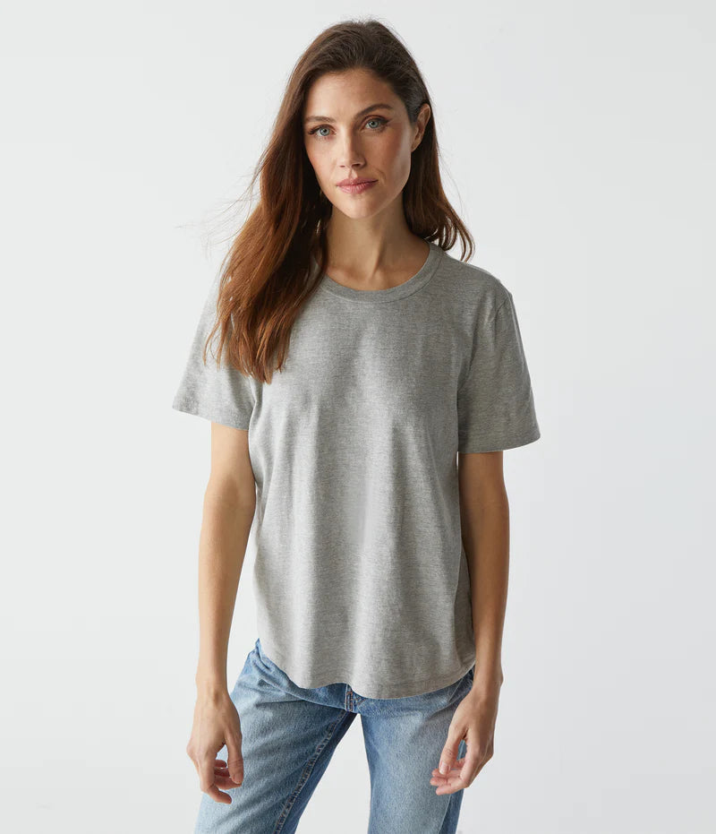 Becca Tee in Heather Grey