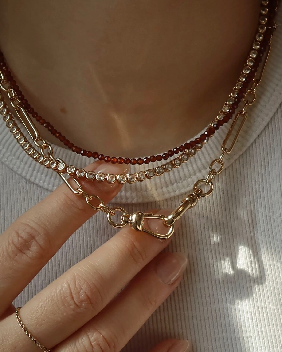 Liam Watch Chain Necklace