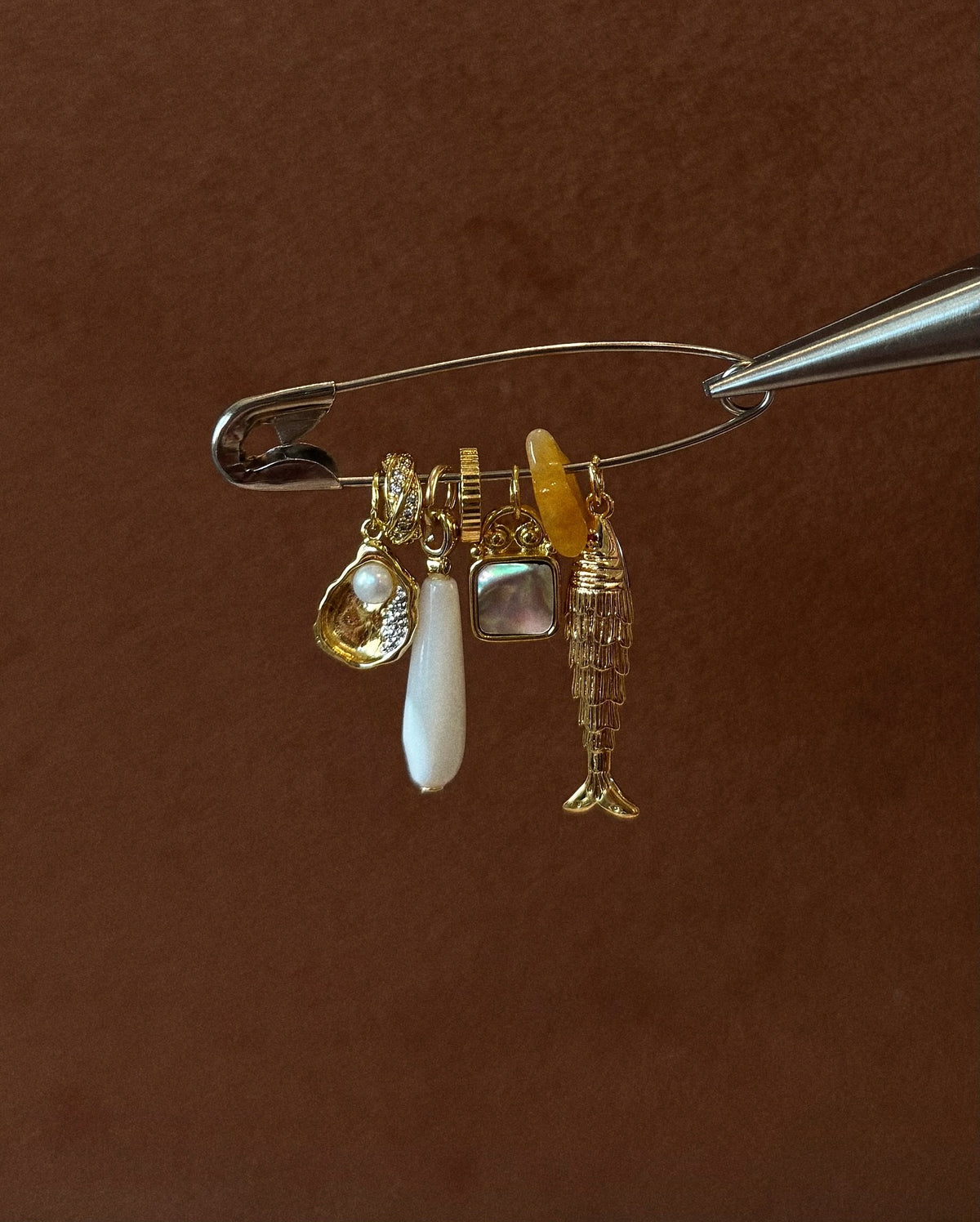Delta Oyster Charm