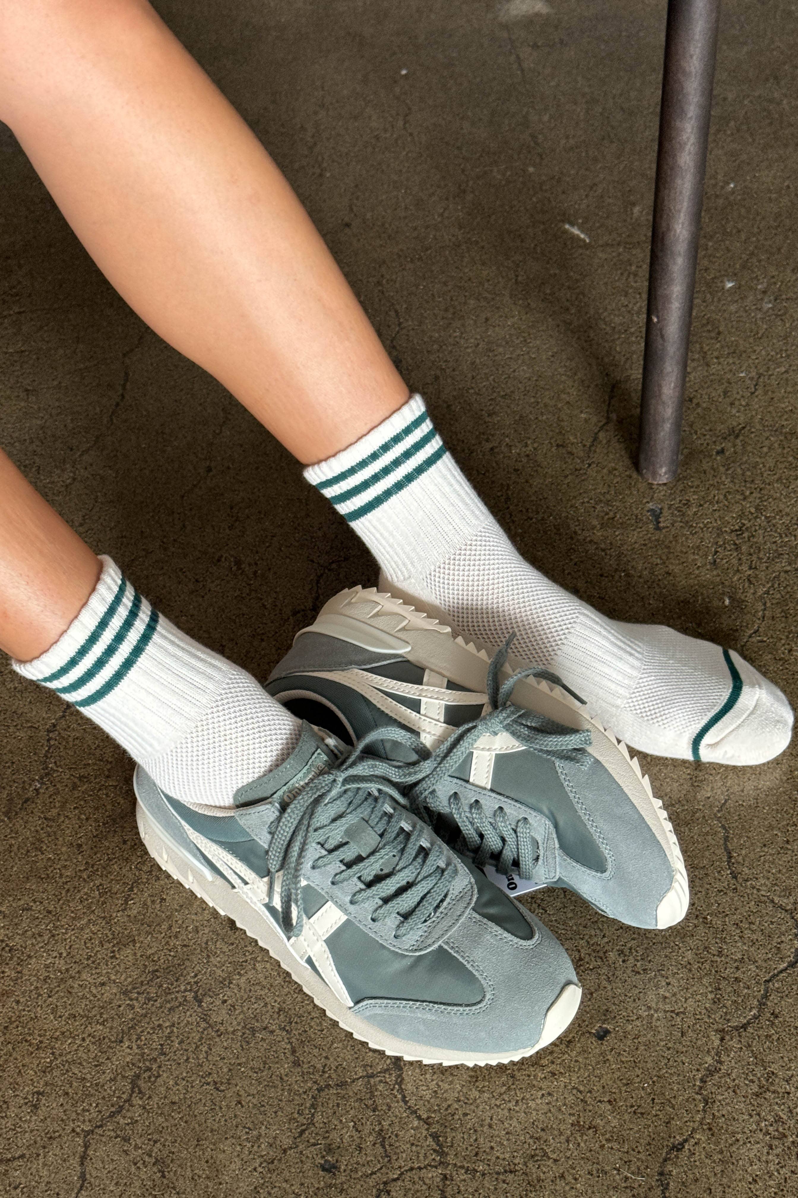 Girlfriend Socks in Grey