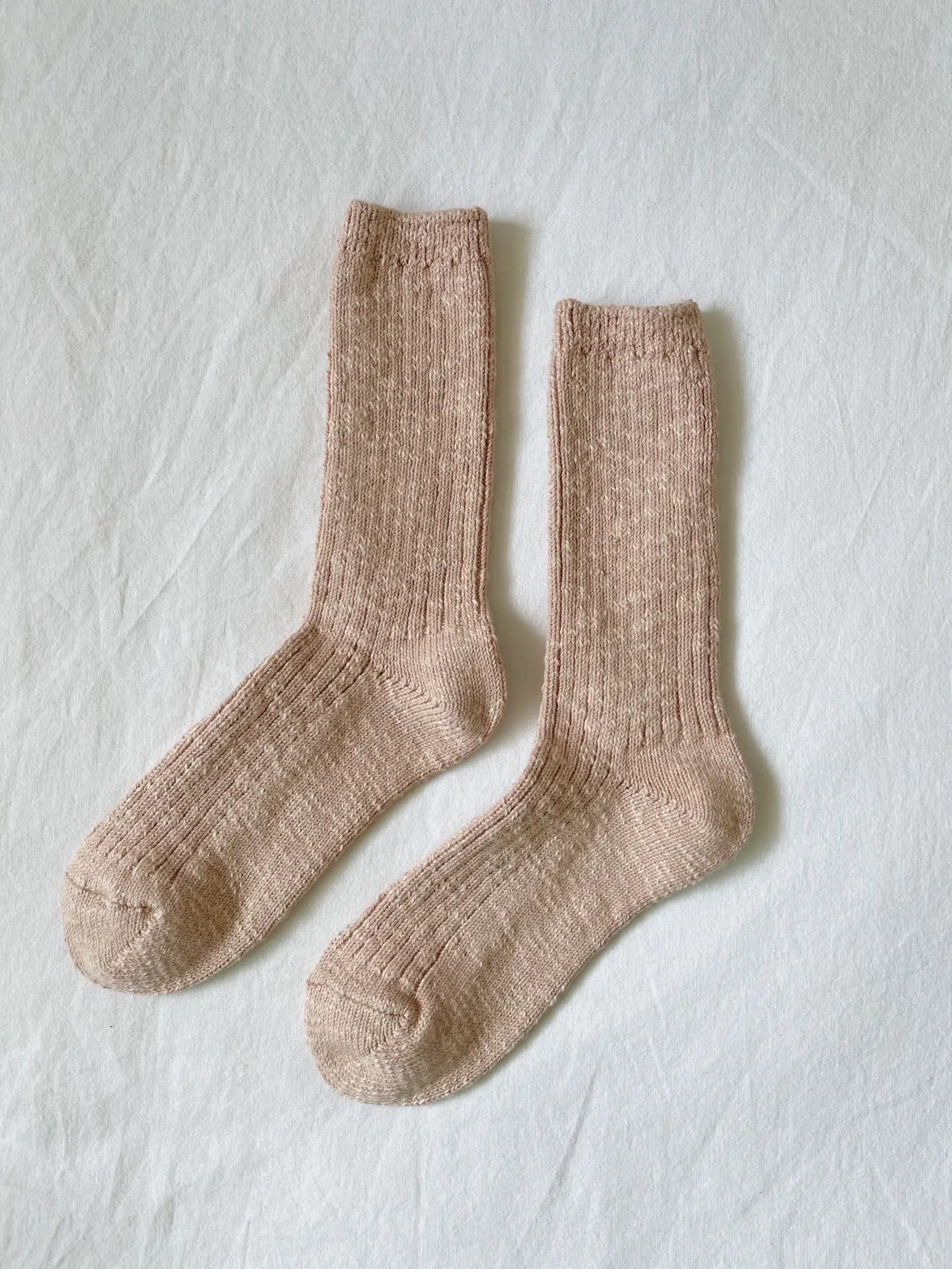 Cottage Socks in Peachy Keen