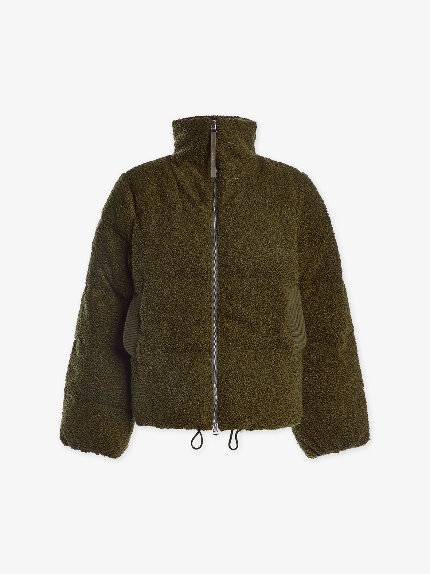 Wilkins Sherpa Puffer Jacket | Dark Olive