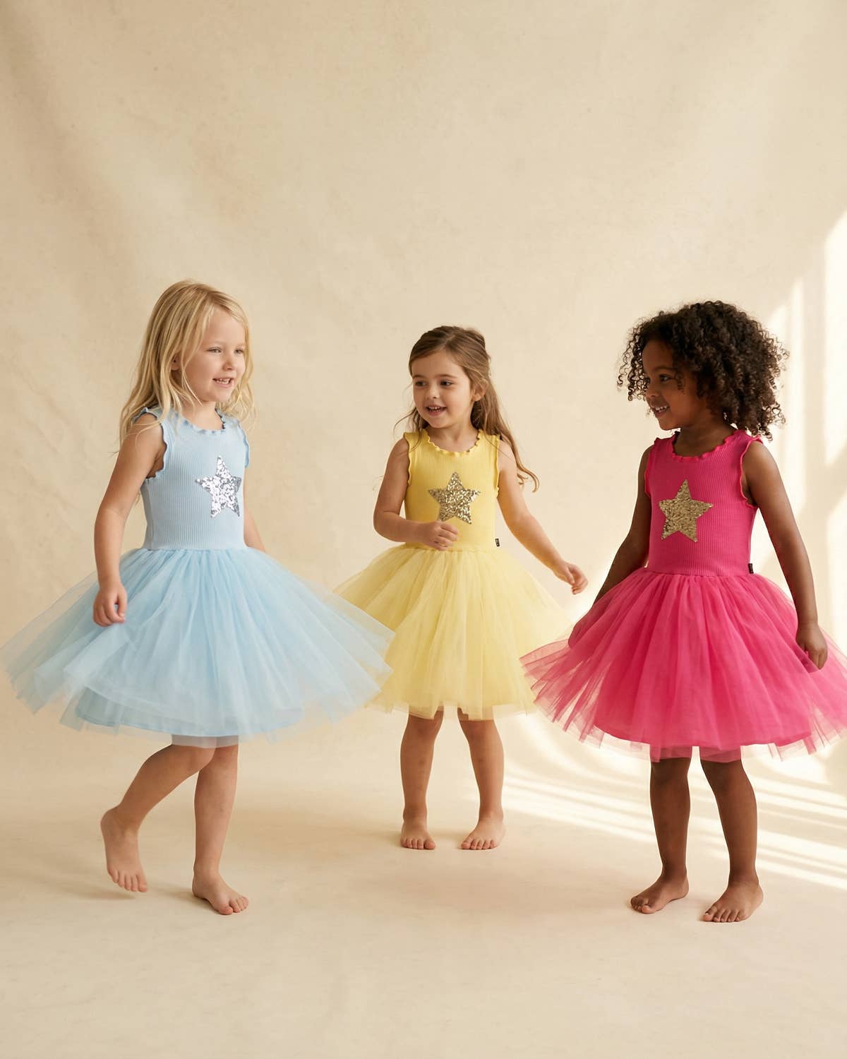 Sky Blue Star Tutu Dress