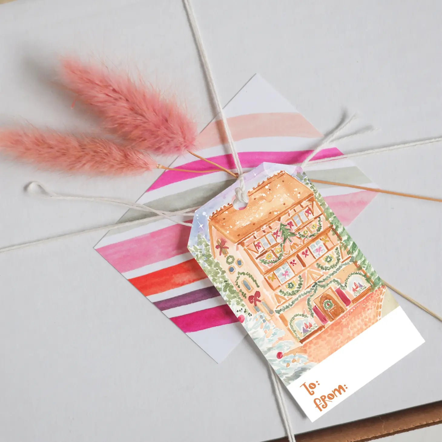 Holiday Village Gift Tags