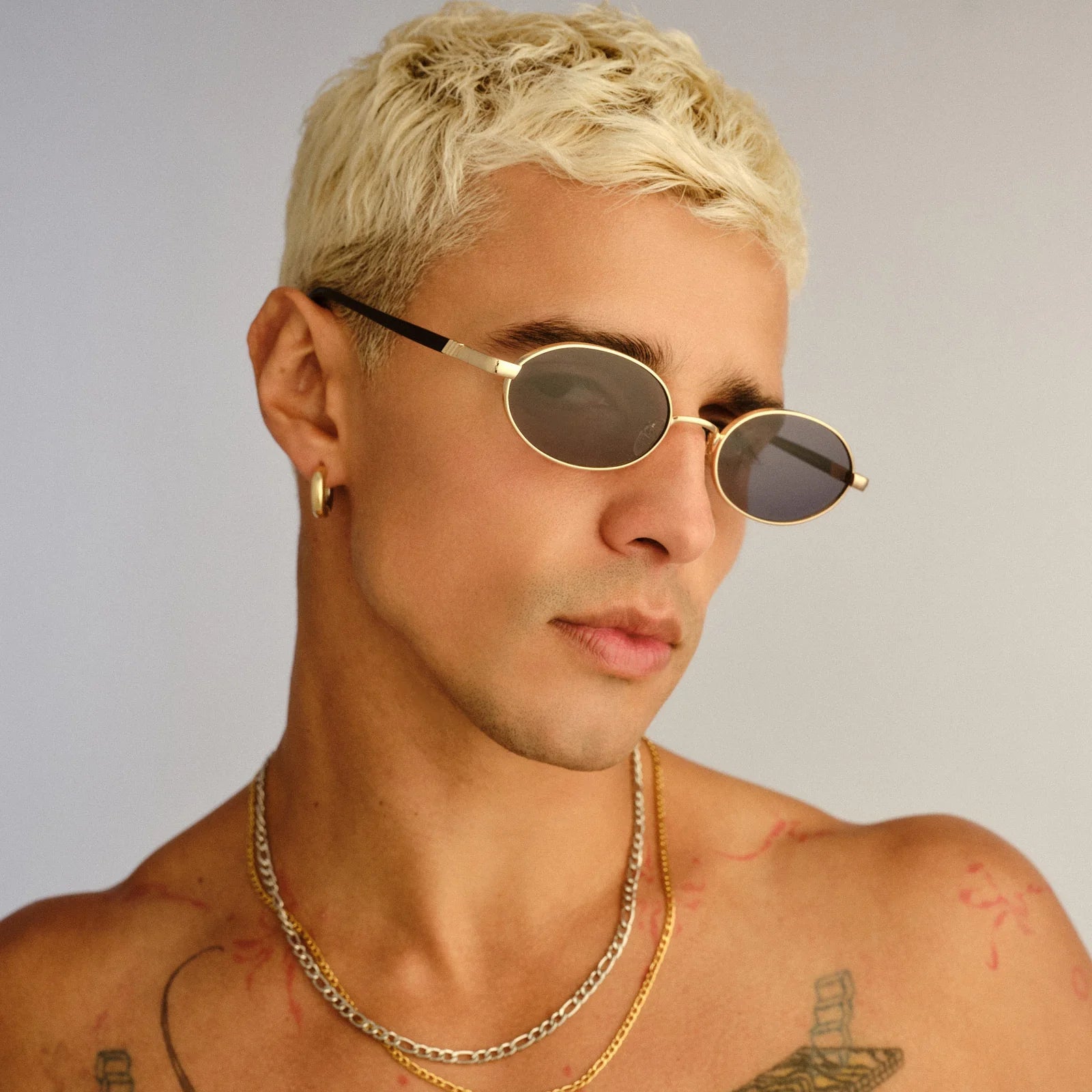 Icicle Sunglasses | Bright Gold