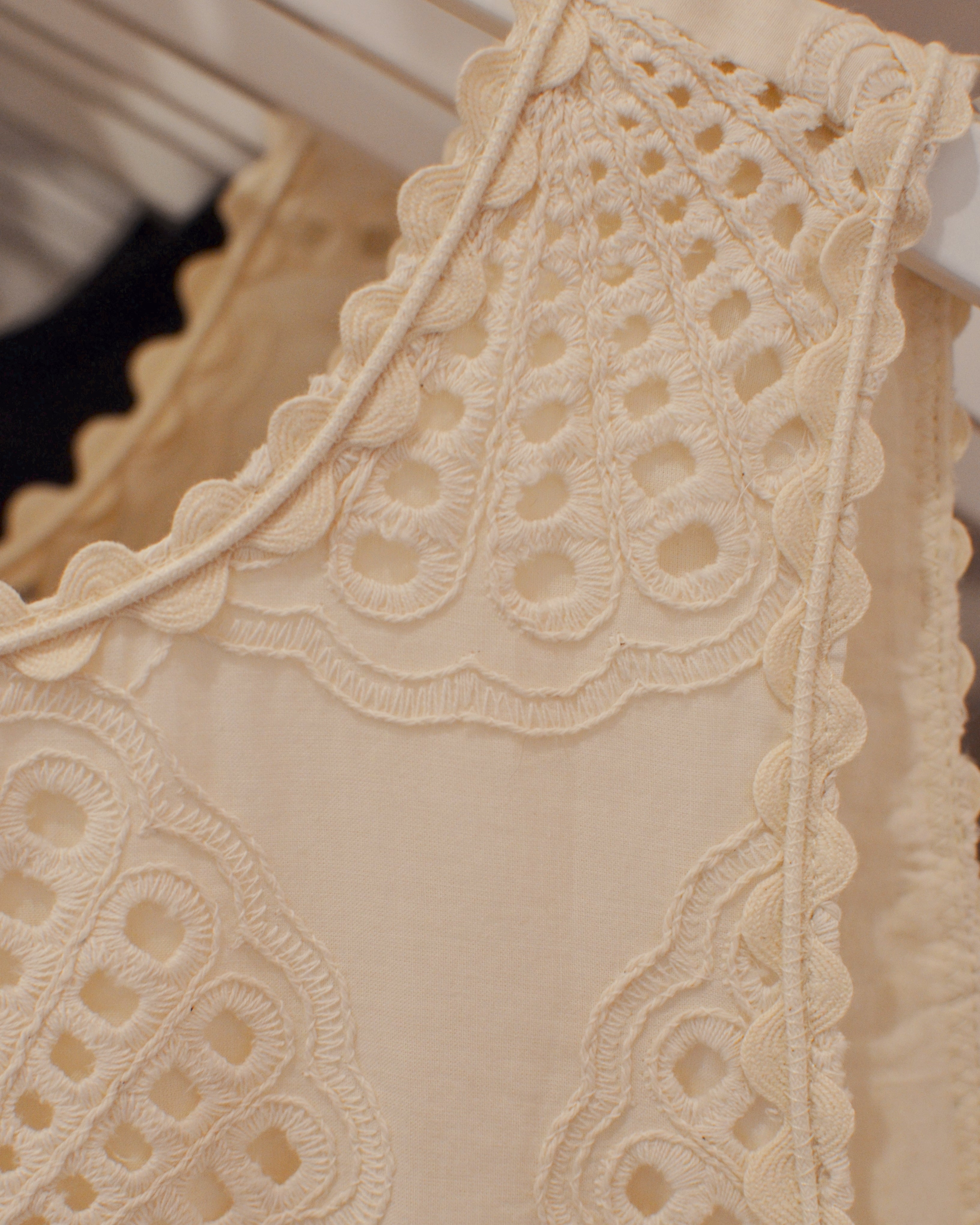 Cannes Eyelet Mini Dress