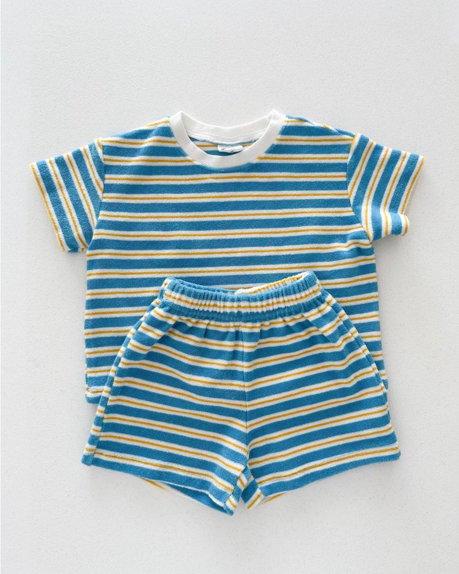 Sunny Stripe Terry Lounge Set