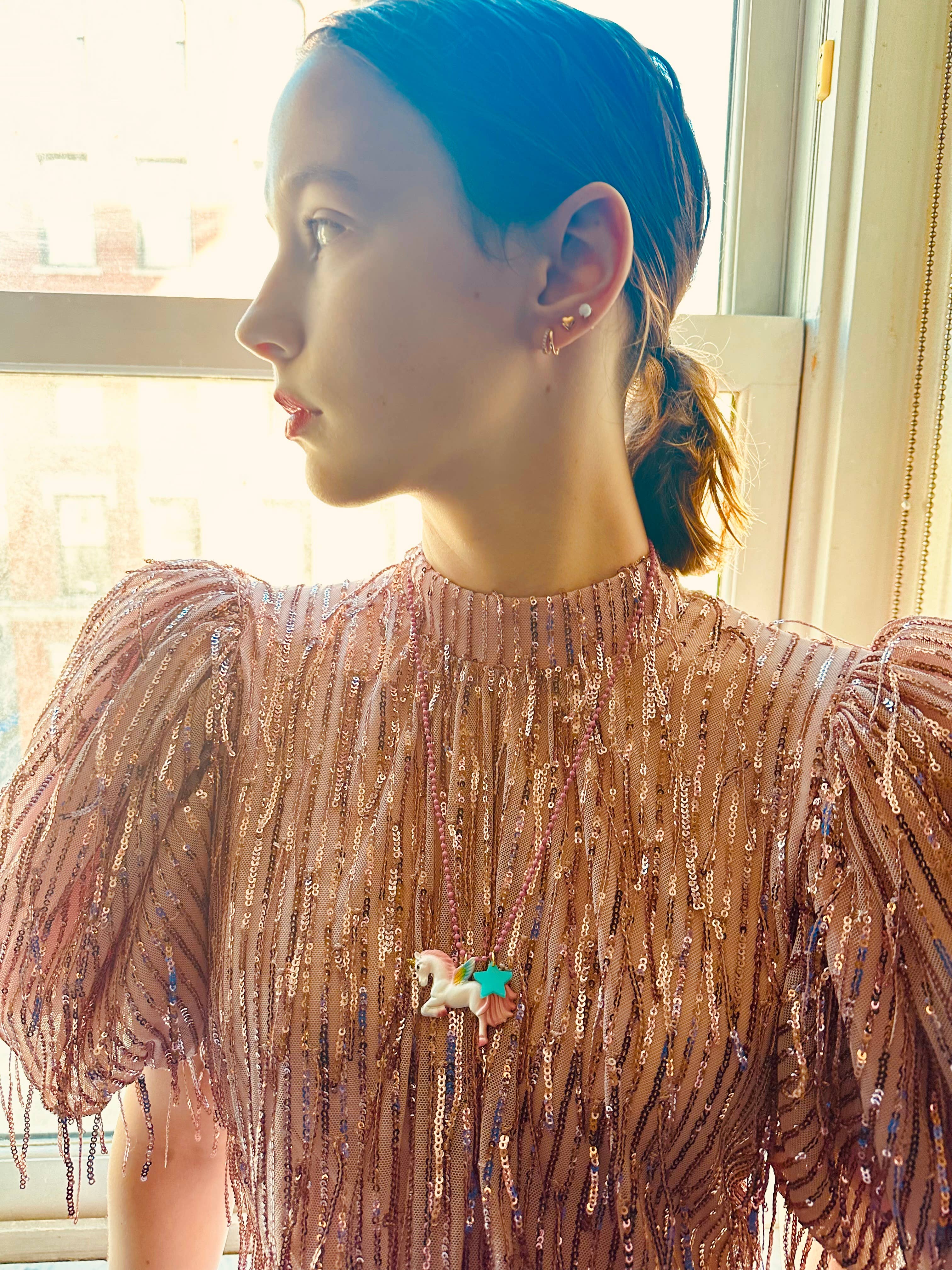Rainbow Unicorn Necklace