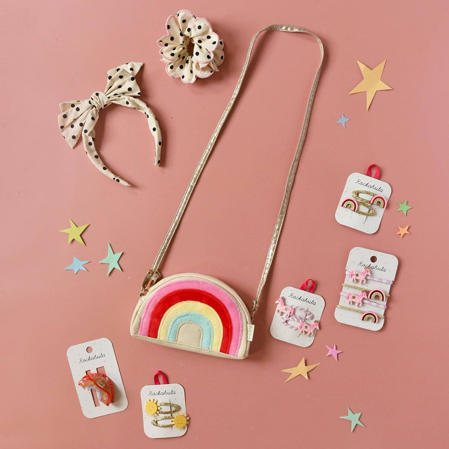 Pink Pony Stripy Ponies