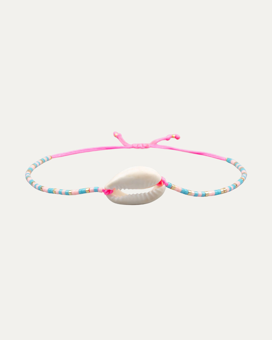 Pink Tide Shell Bracelet