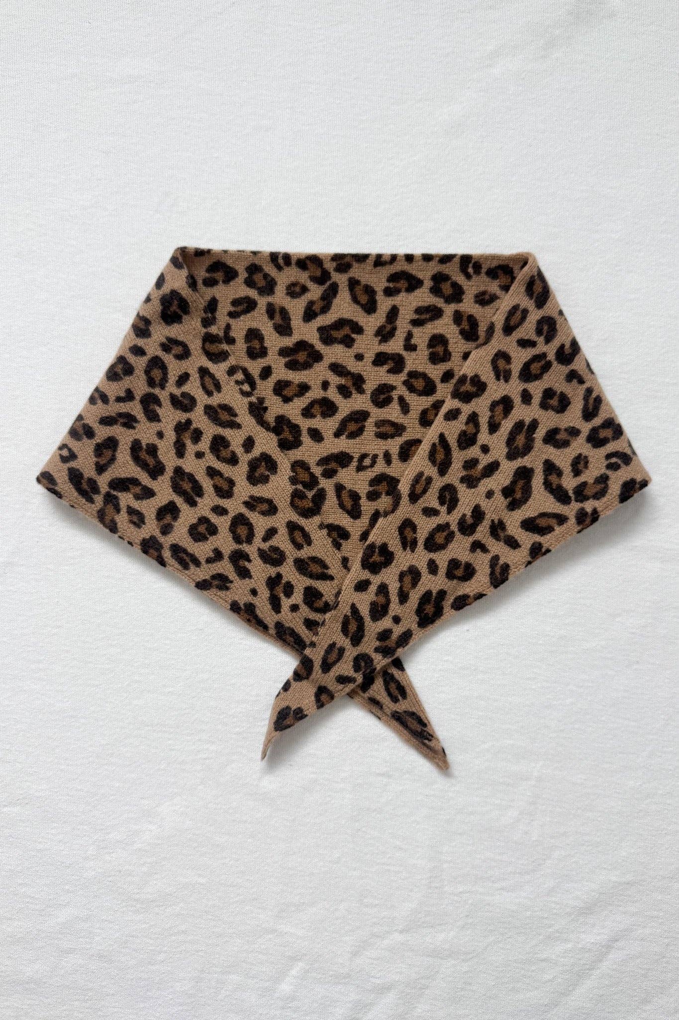 Cashmere Bandana | Leopard