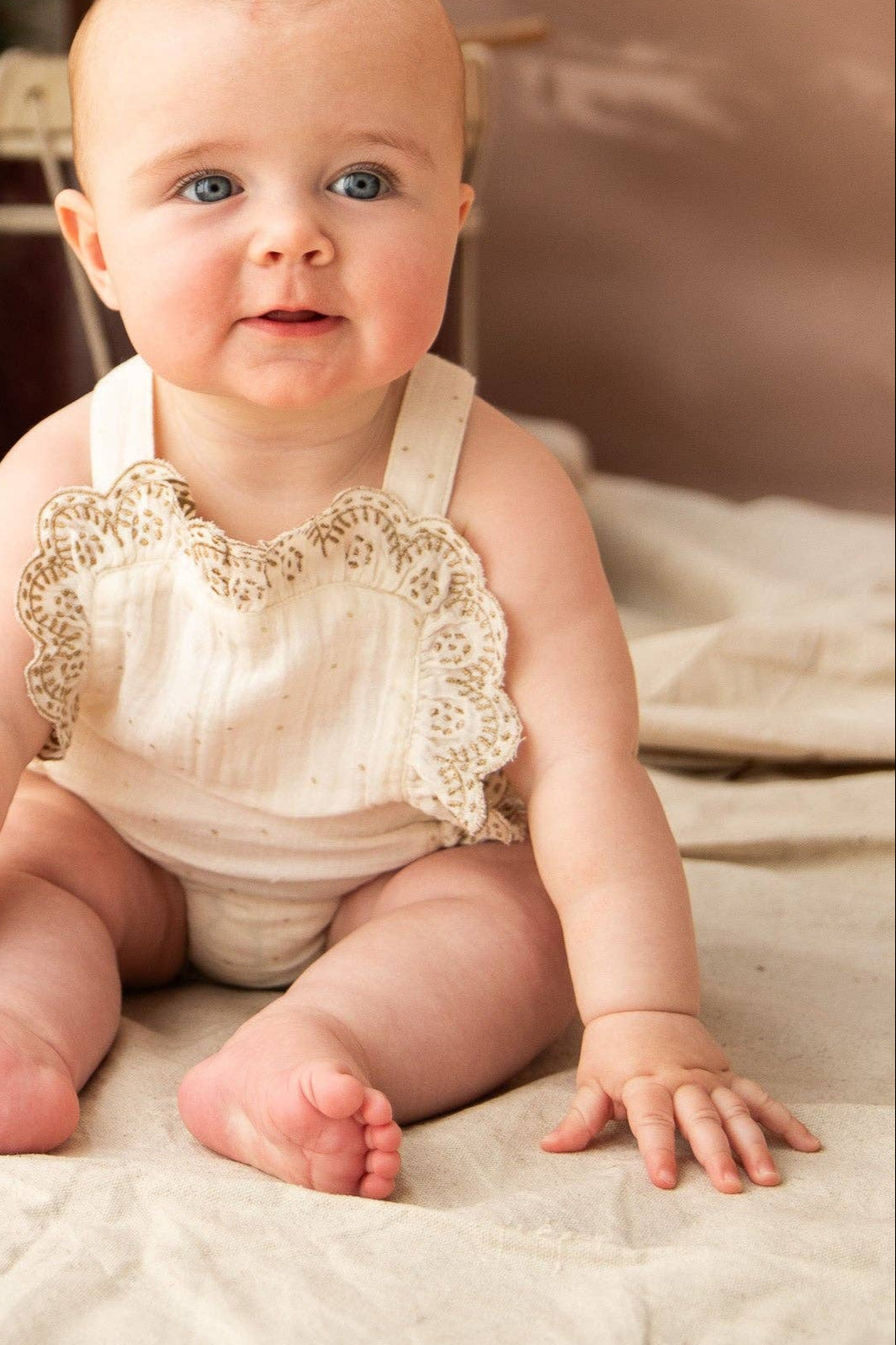 Pa Rum Romper | White