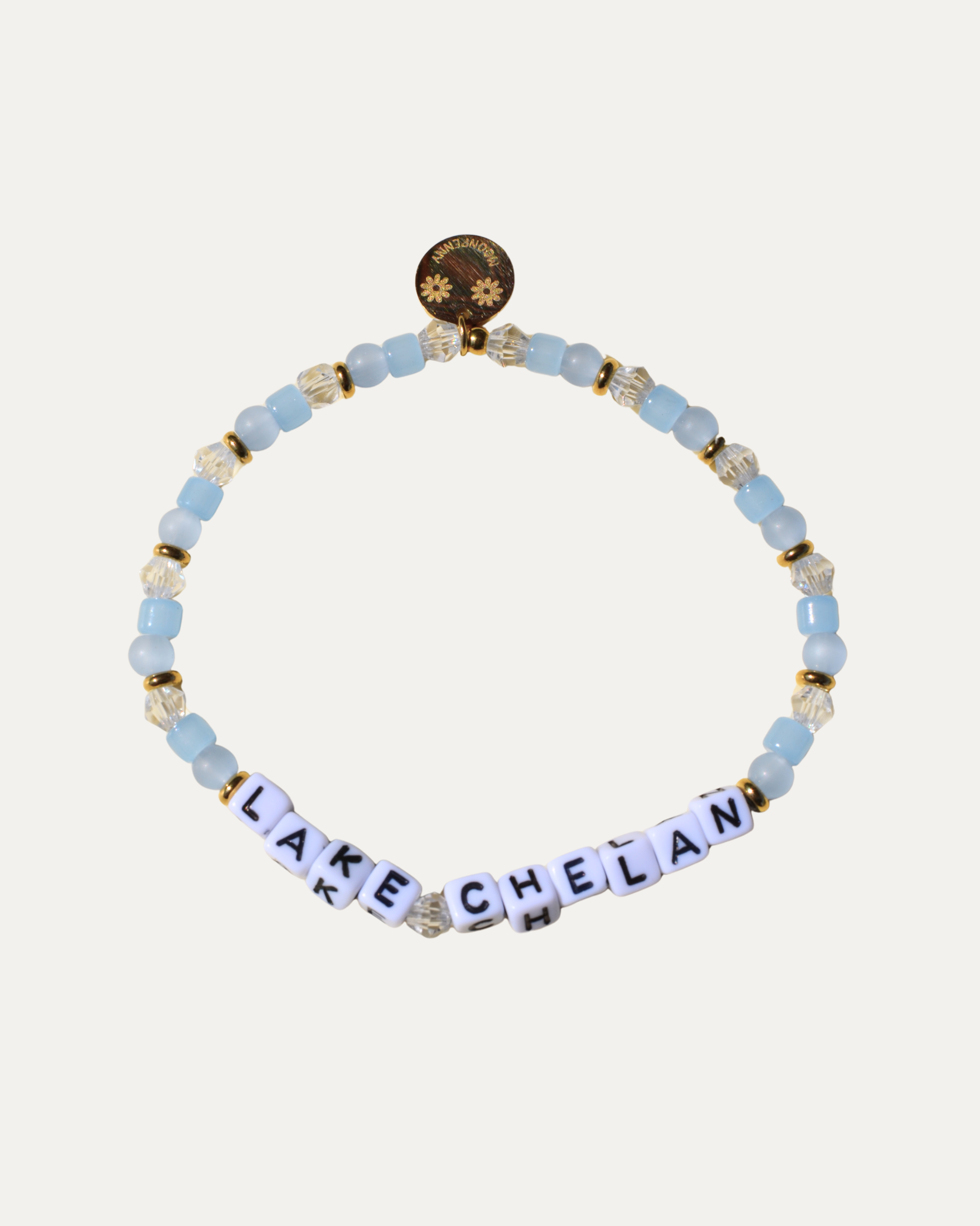 Lake Chelan Darling Beaded Bracelet | Tide Blue