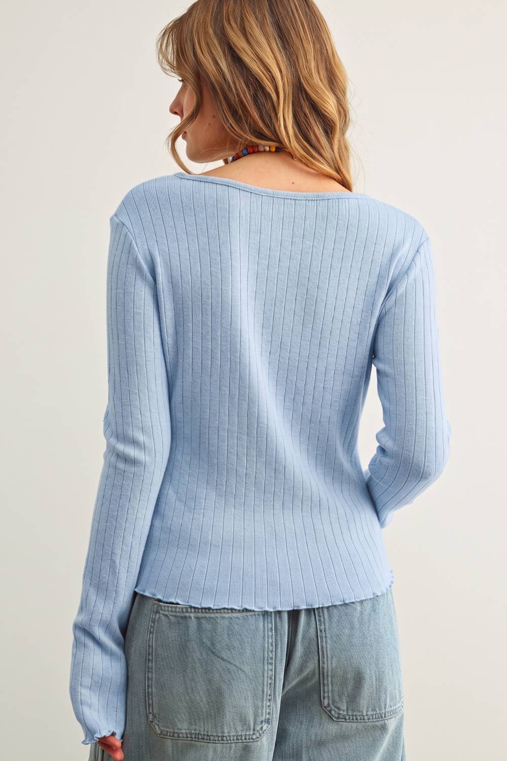 Ribbed Brea Knit Top