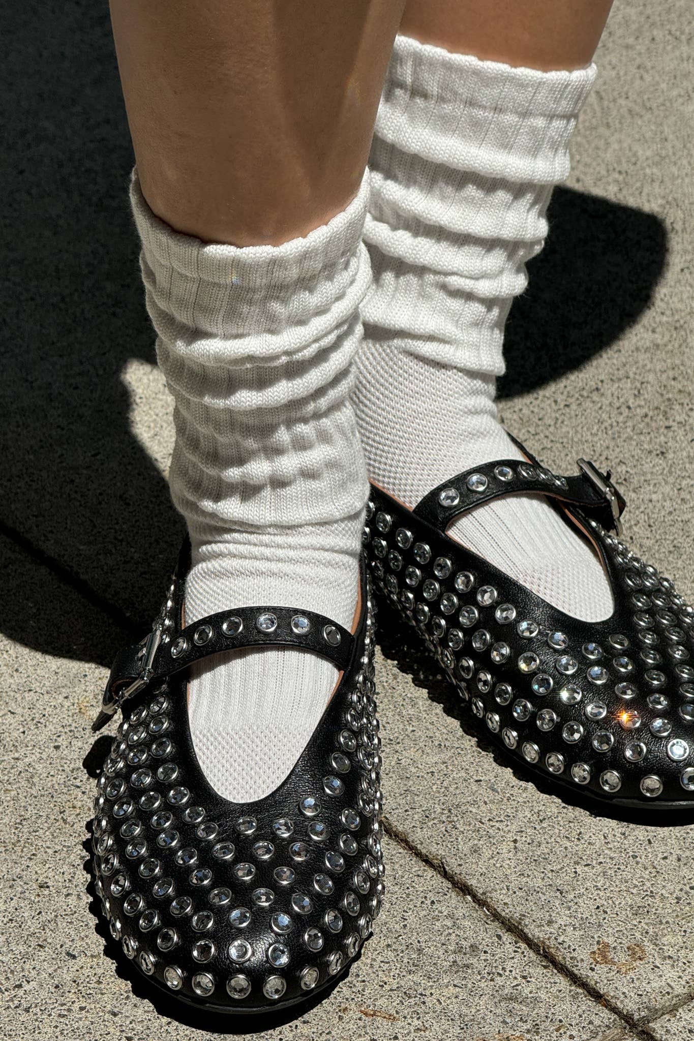 Ballet Socks in White