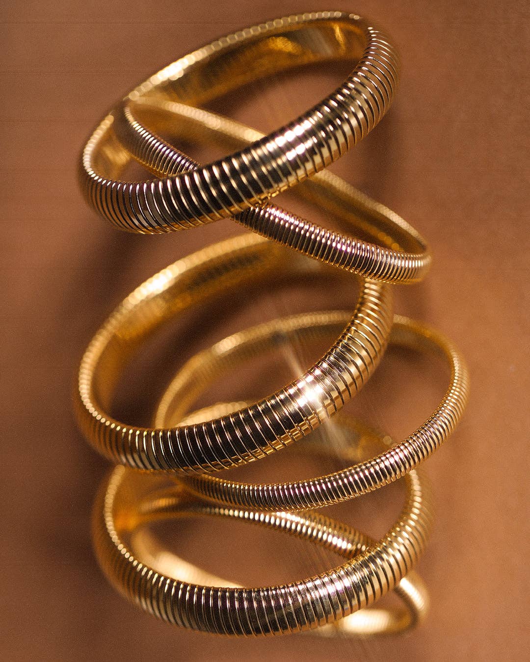 Flex Snake Chain Bracelet | Set of 3 | 12mm