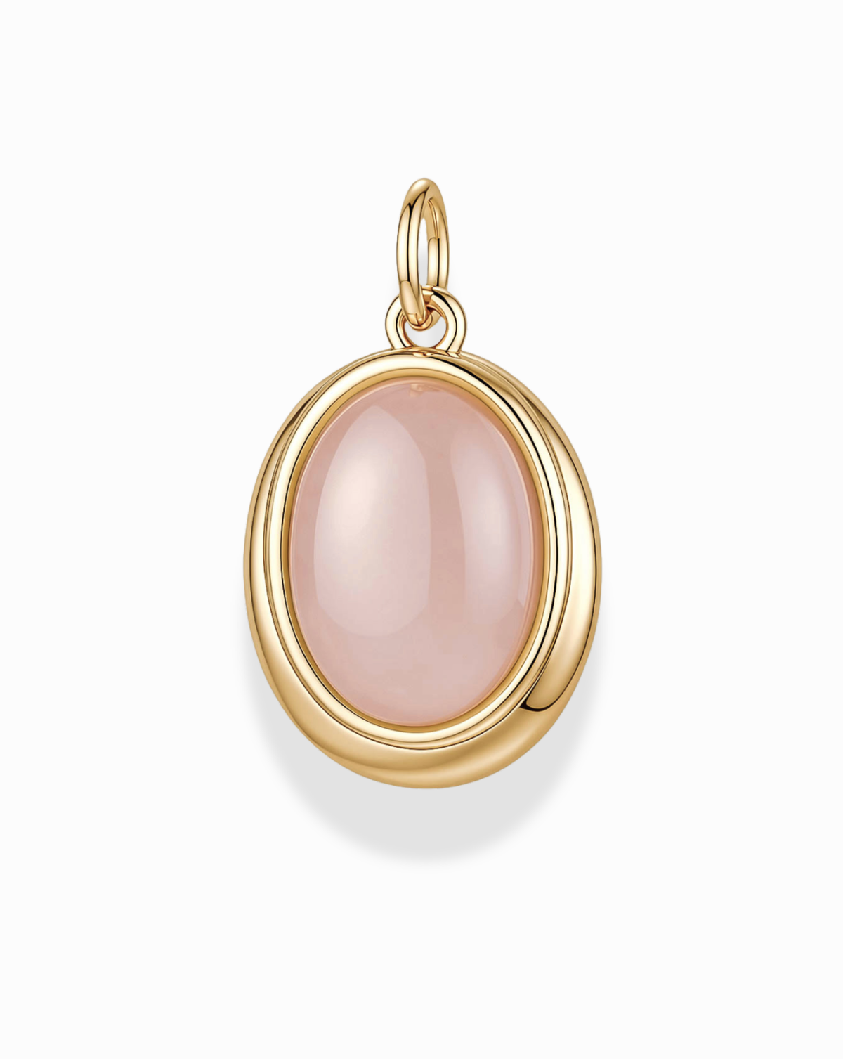 Rory Gemstone Charm Rose Quartz