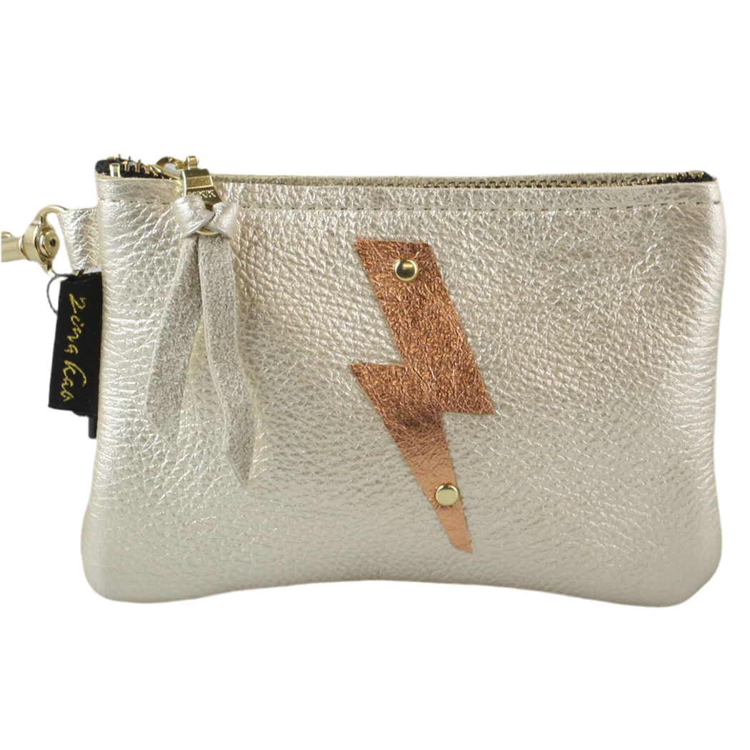 The Applique Kara Wallet | Lightening Bolt
