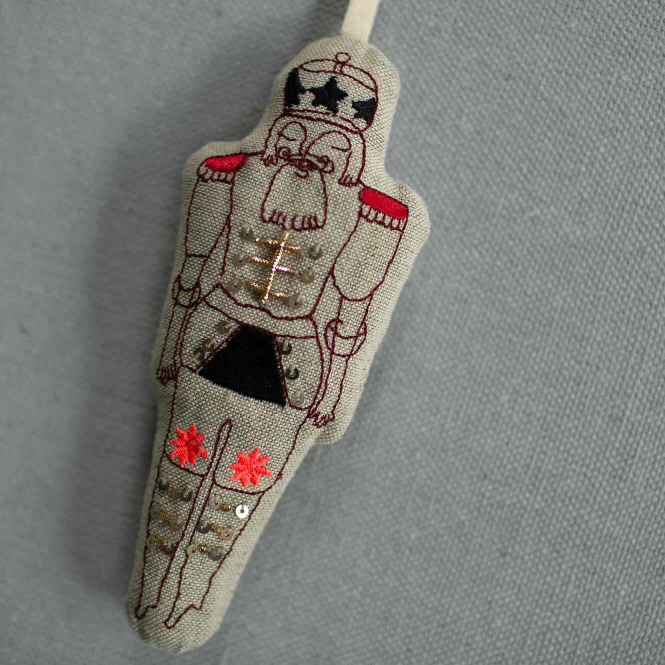 The Nutcracker Ornament | Filled with Lavender