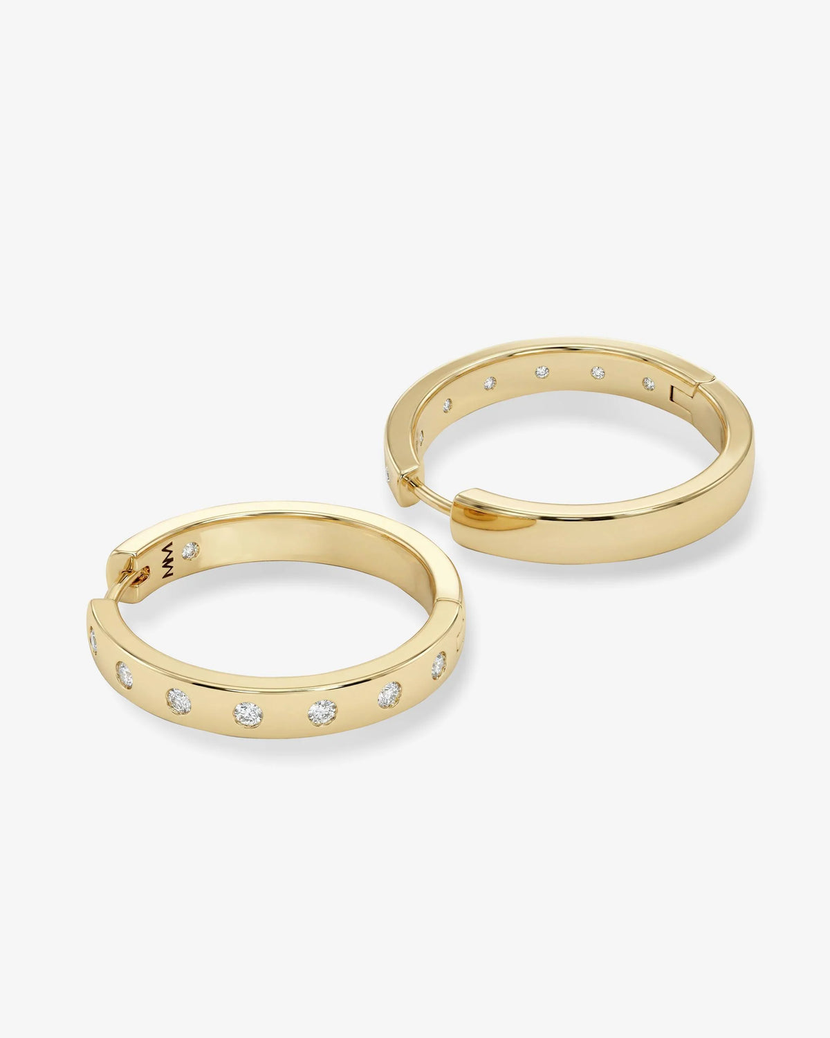 Ashley Reversible Hoops 1"