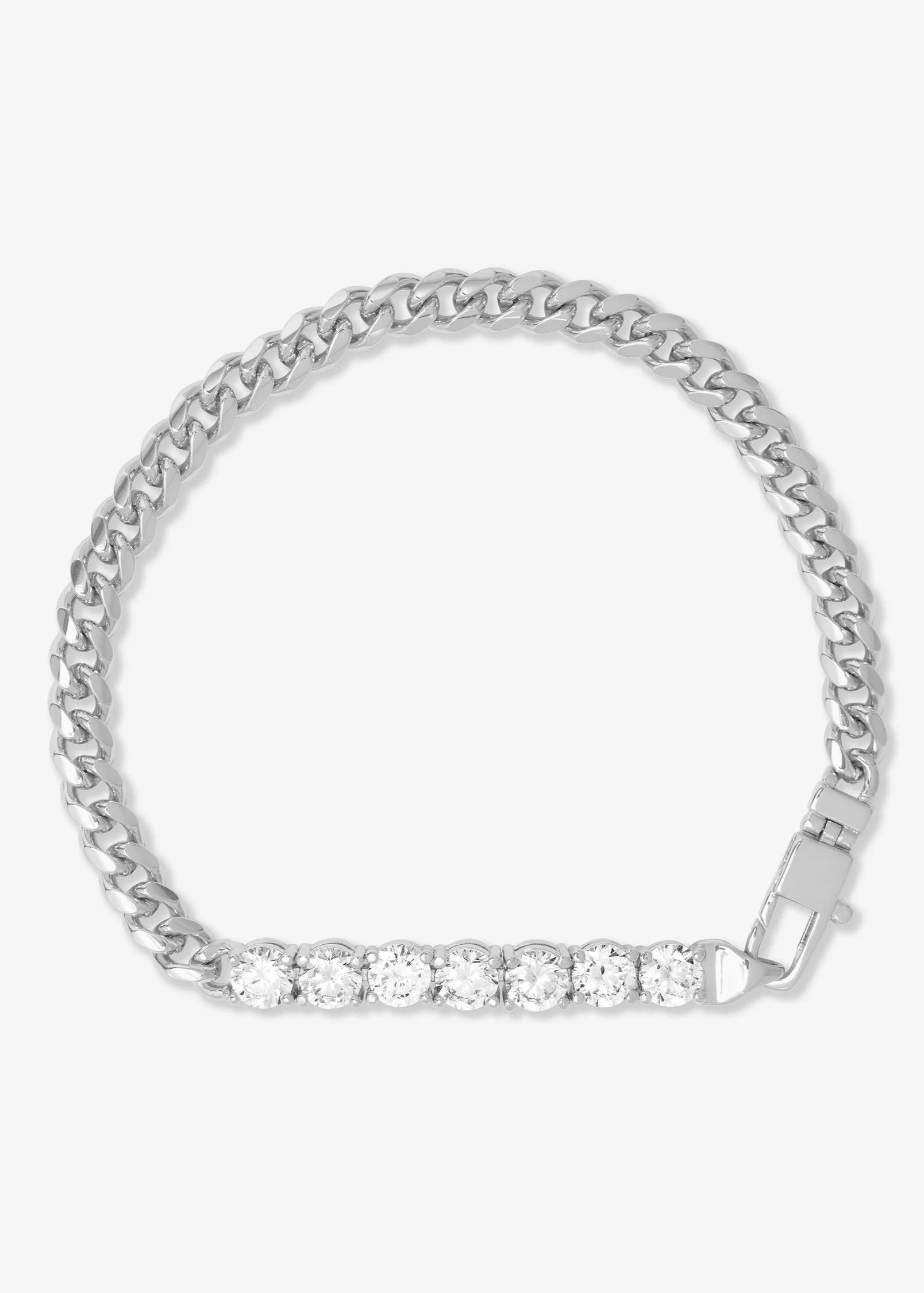 Baby Julian Loves Diamonds Bracelet | Silver