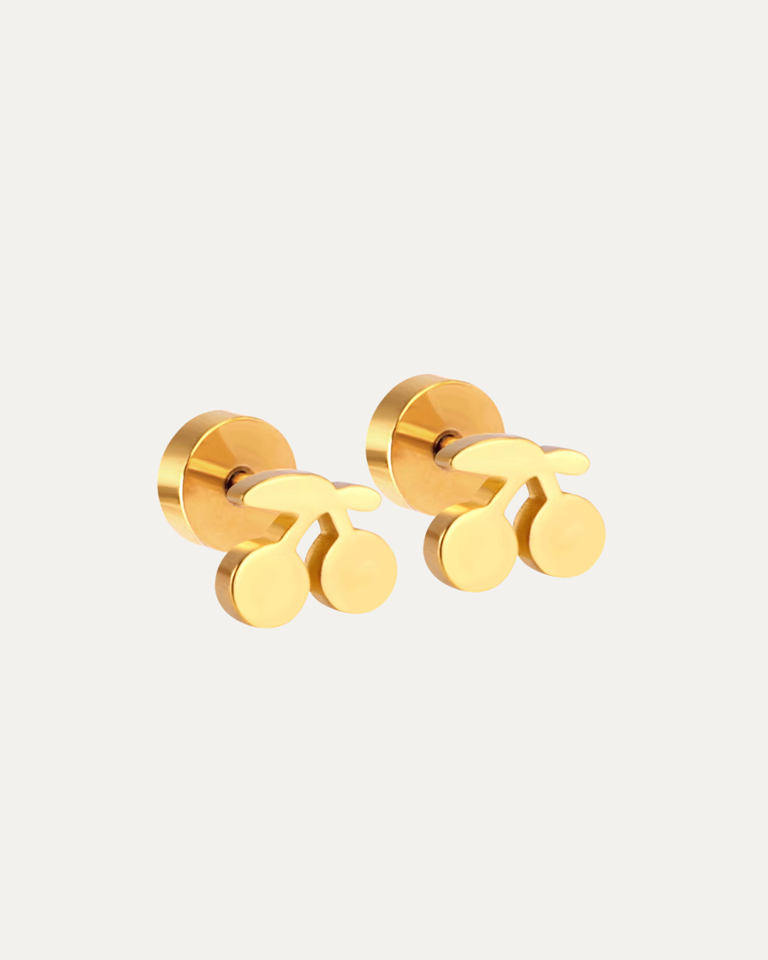 Baby Cherry Stud Earrings