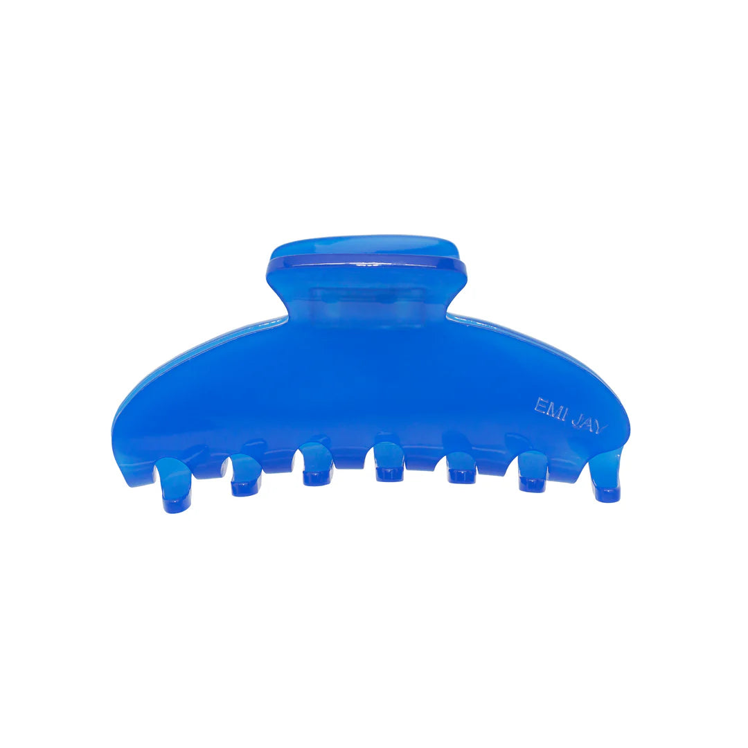Big Effing Claw Clip in Blue Crush