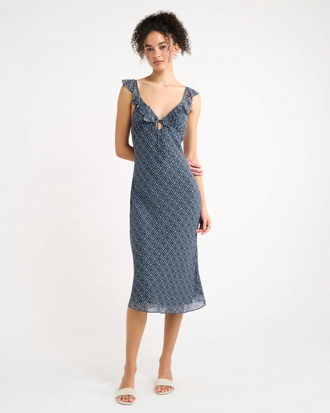 Butterfly Midi Dress
