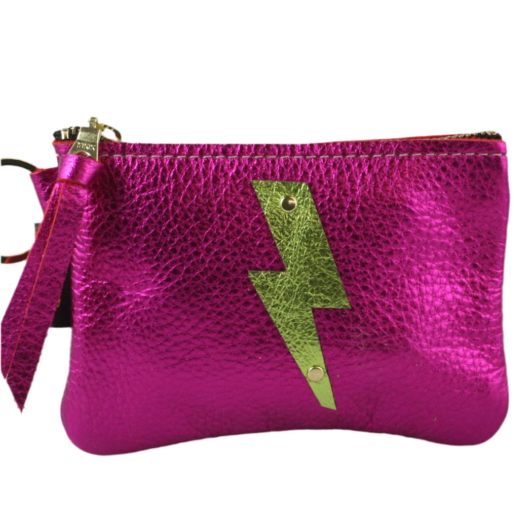 The Applique Kara Wallet | Lightening Bolt