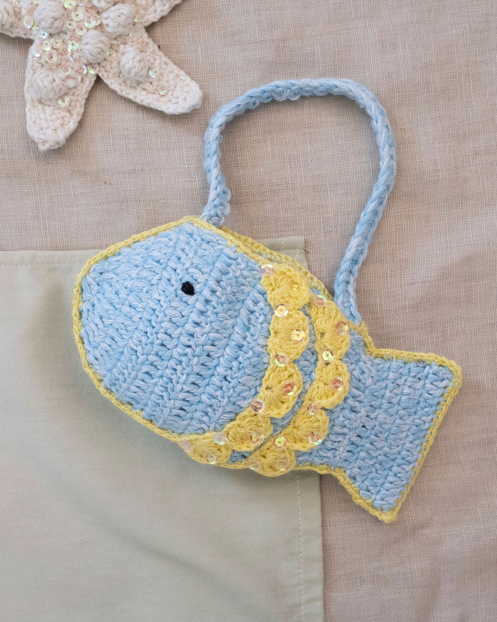 Crochet Fish Purse