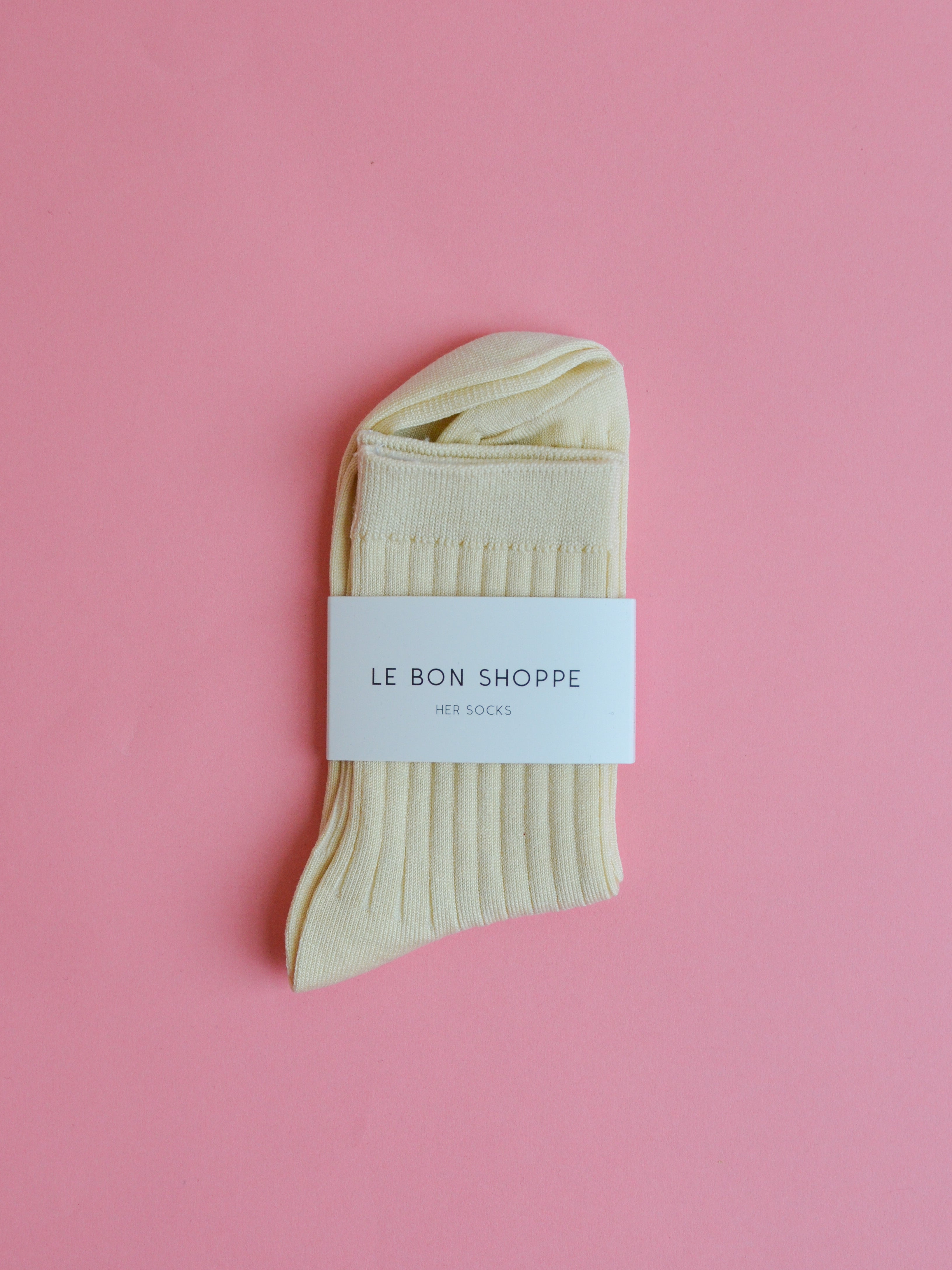 Her Socks in Porcelain