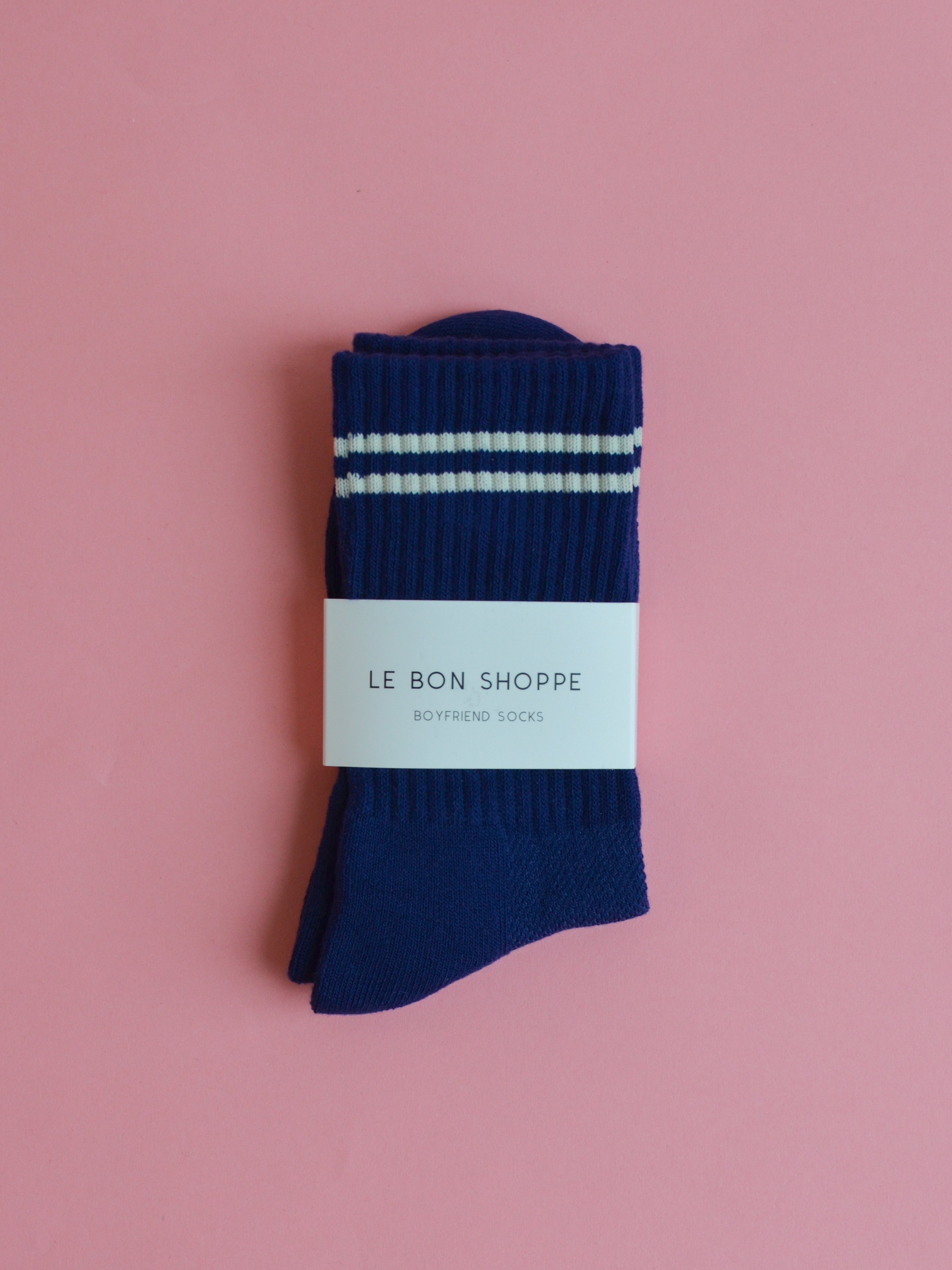 Boyfriend Socks | Navy