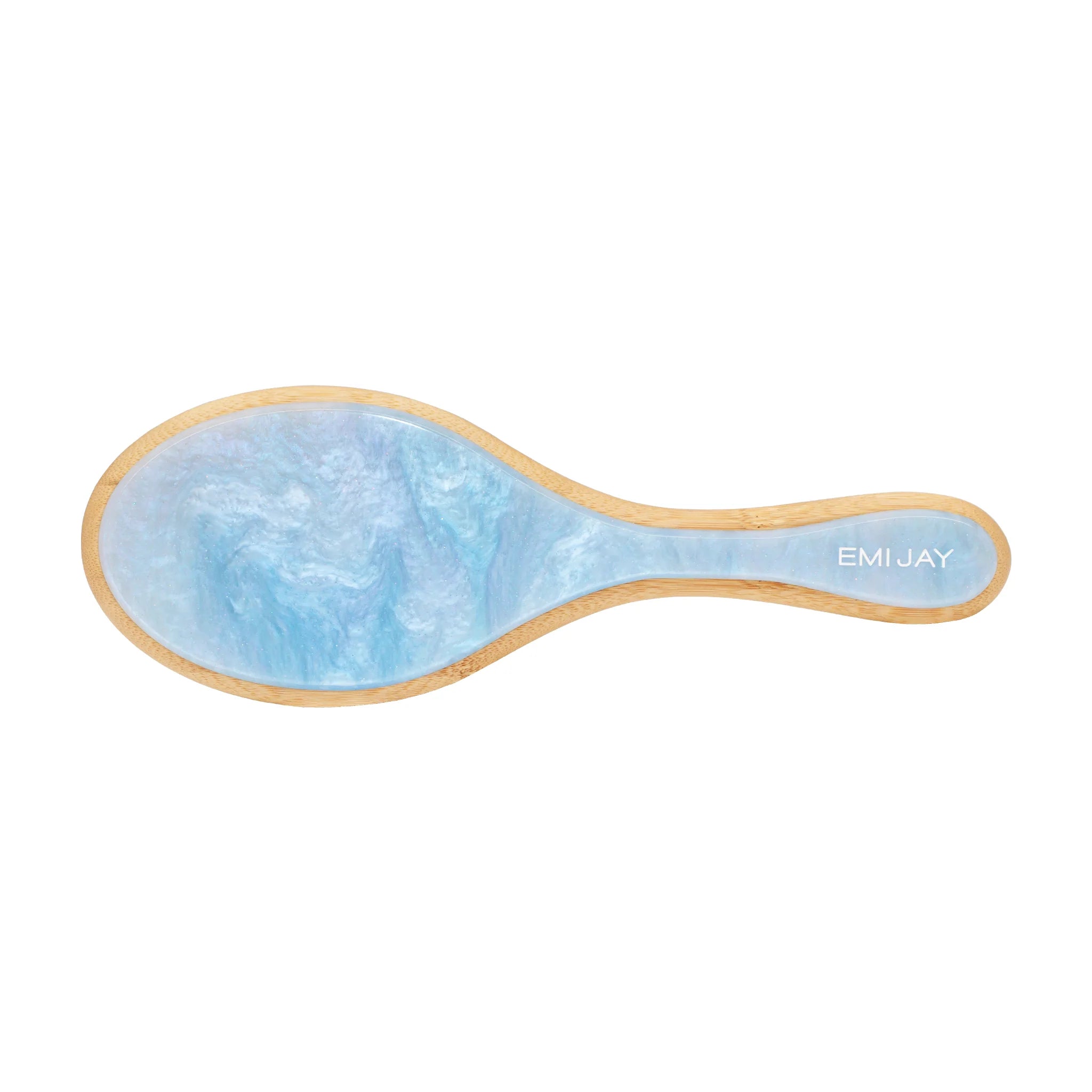 Flat Hair Brush in Blue Sugar