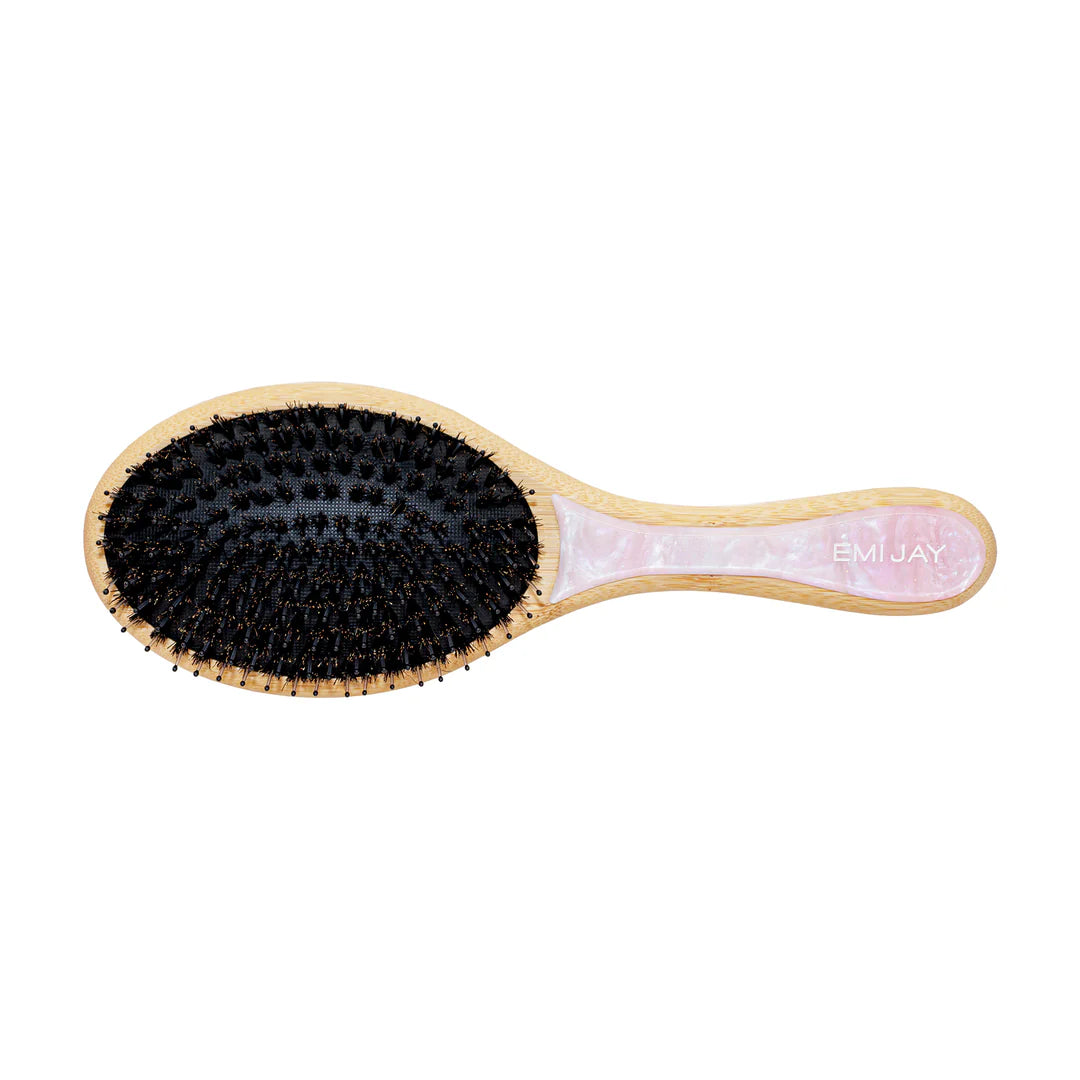 Flat Hair Brush in Pink Sugar