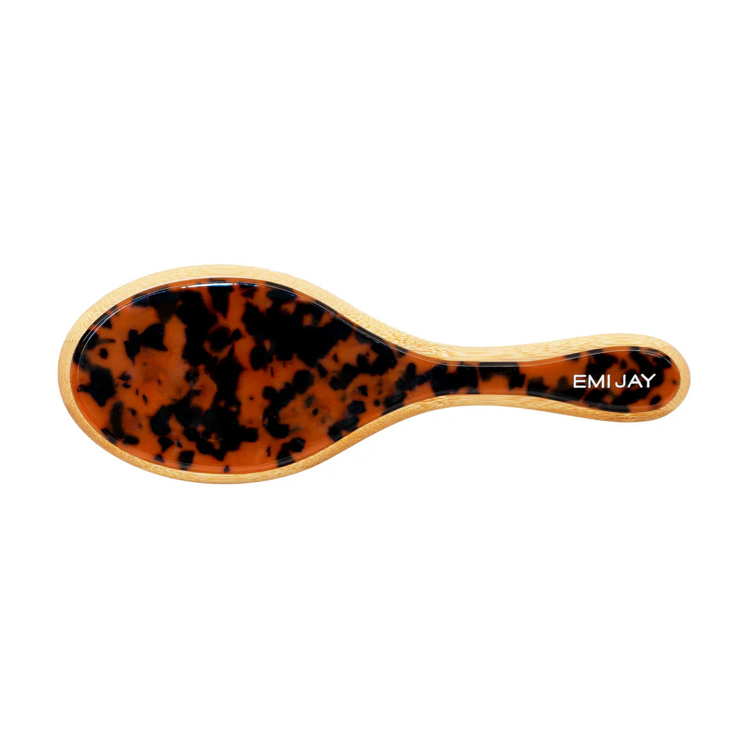 Flat Hair Brush in Tortoise