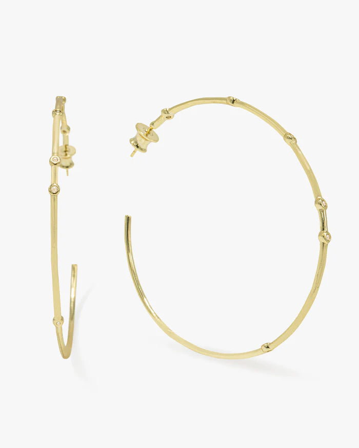 Big Ass 2.5" Hoops | Gold