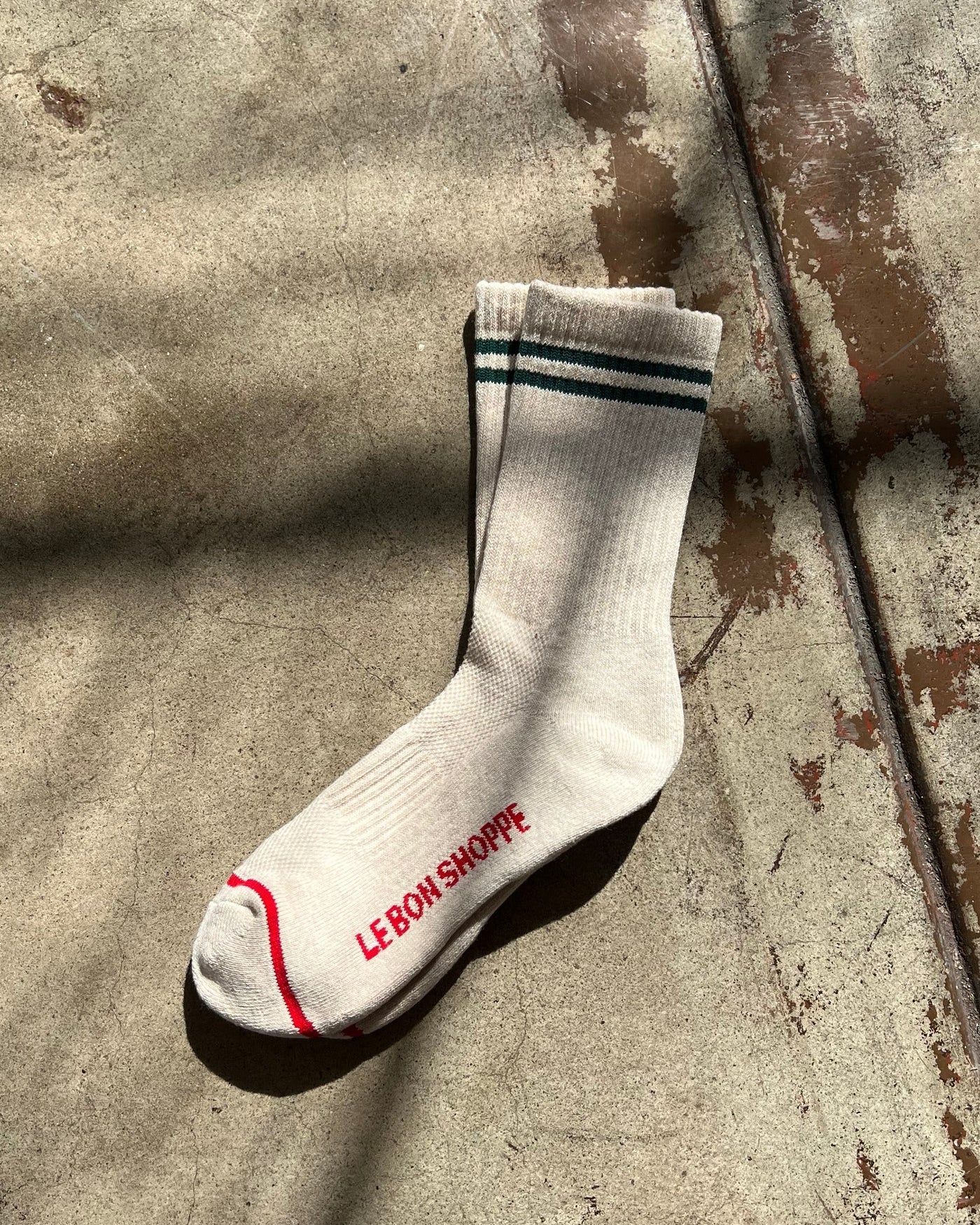 Boyfriend Socks in Oatmeal