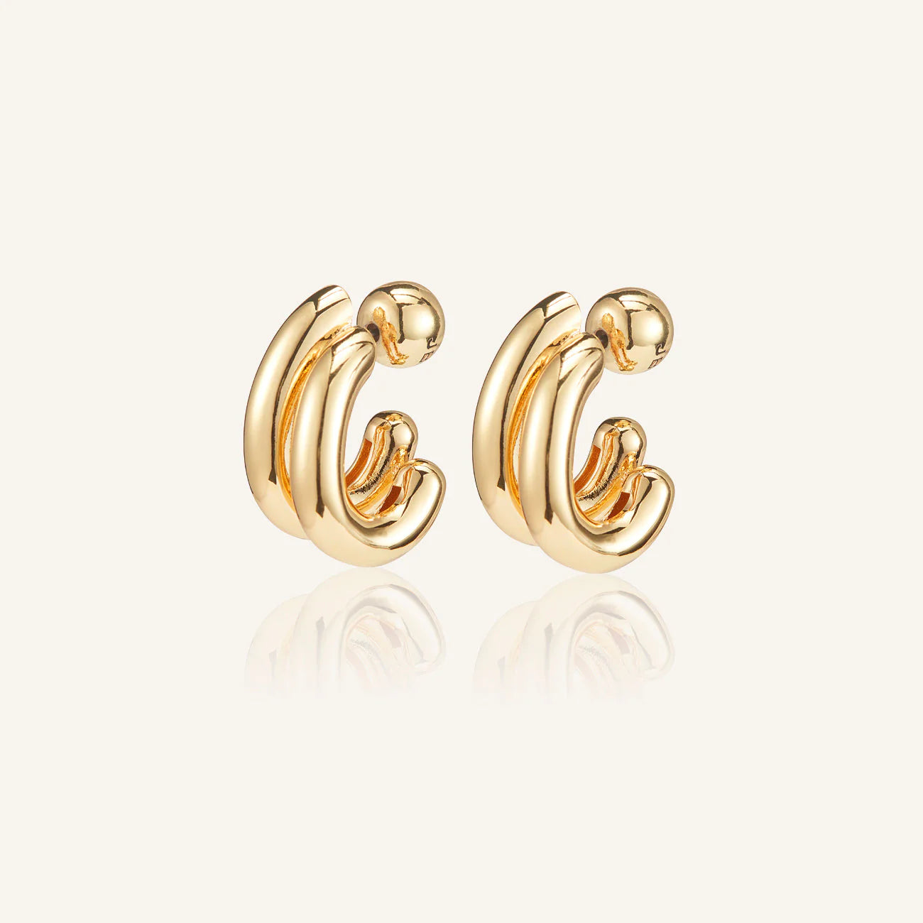 Florence Earrings | Gold