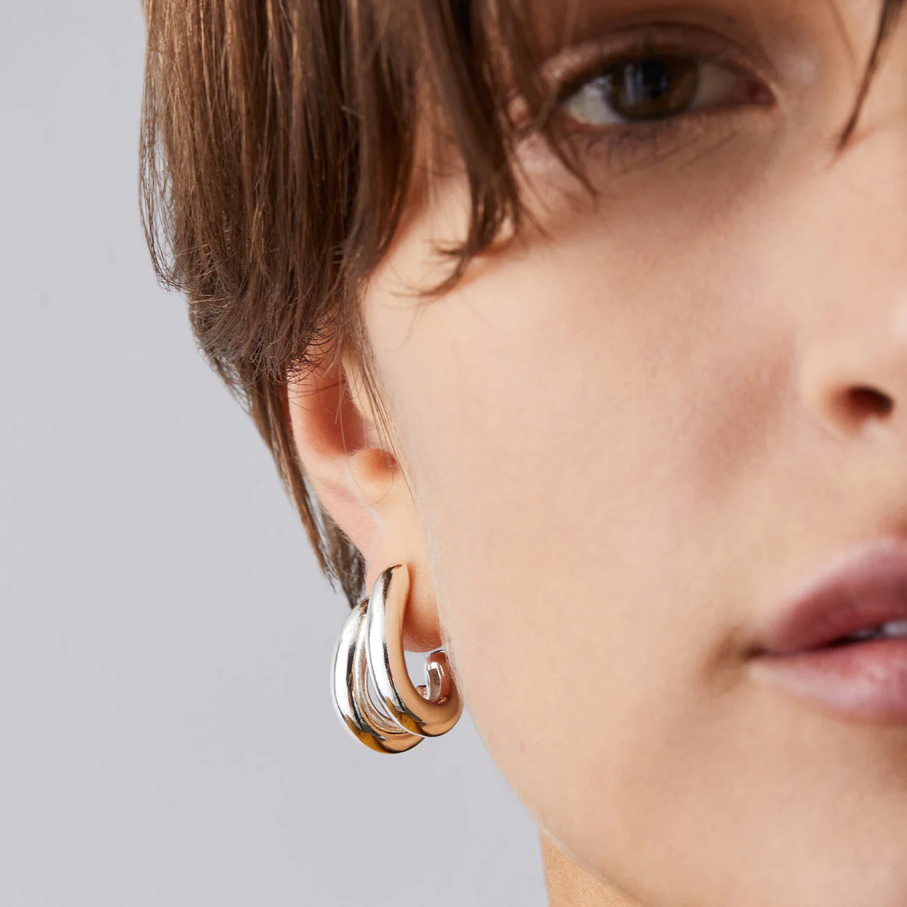 Florence Earrings | Silver
