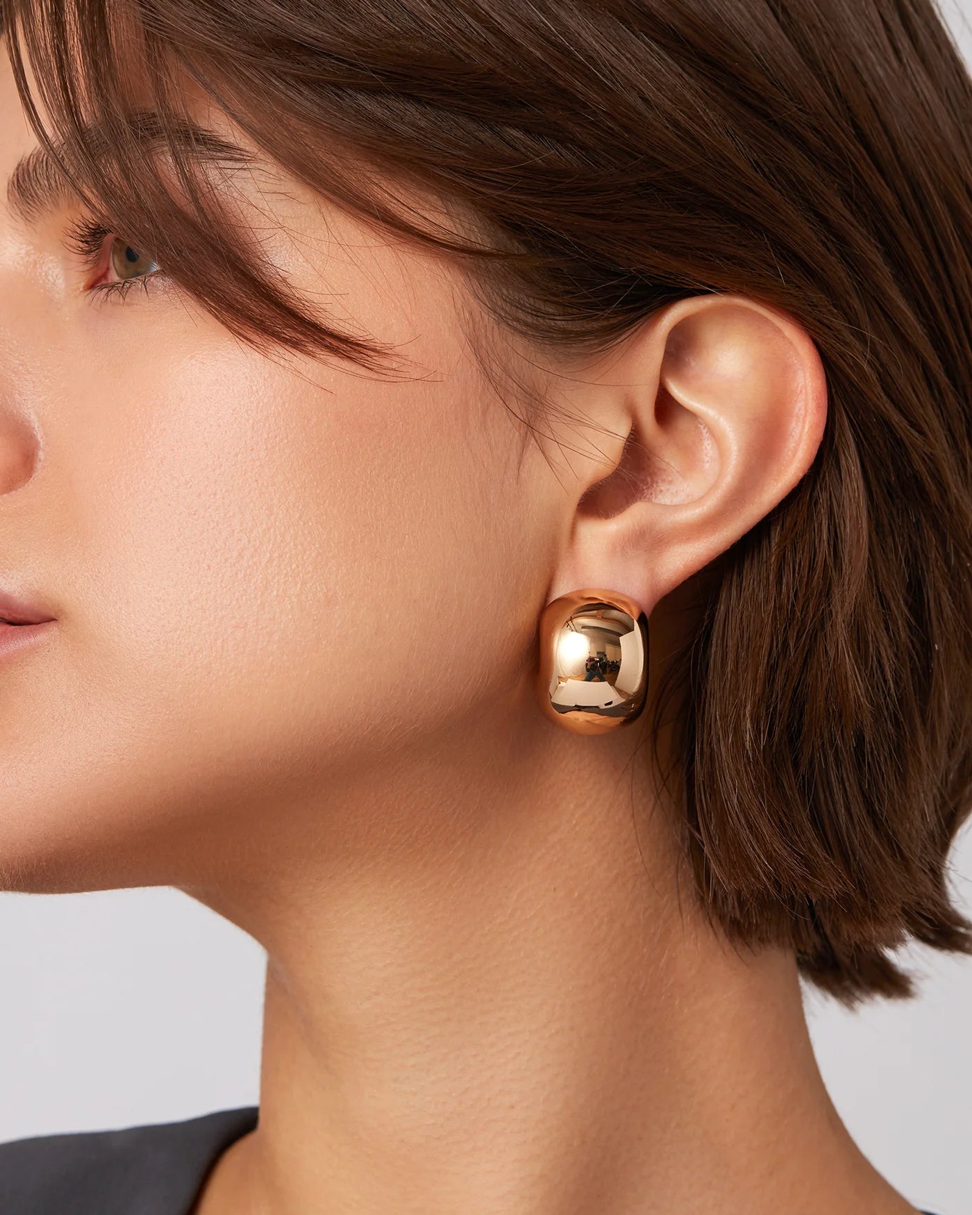 Gemma Hoops | Gold
