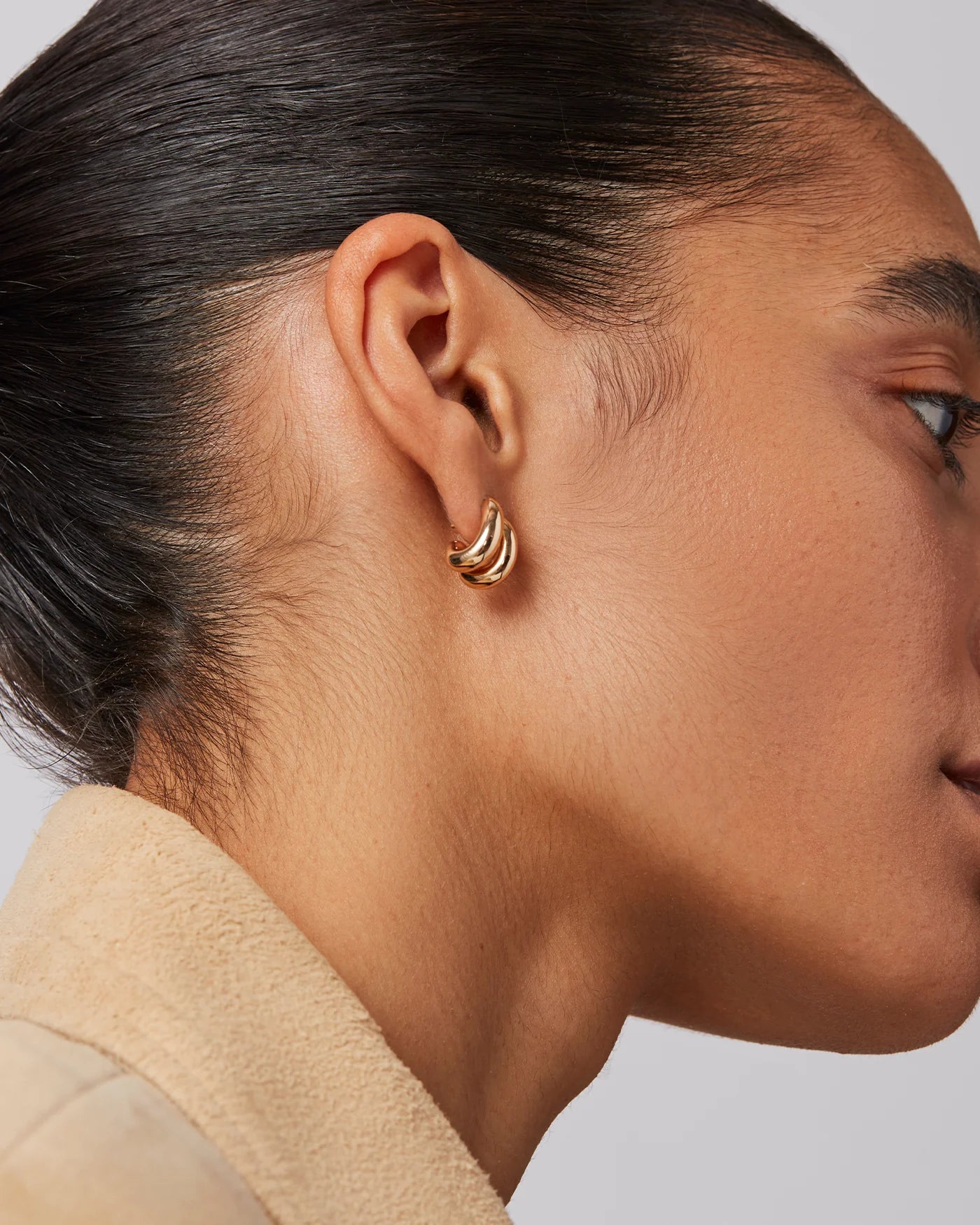 Mini Florence Earrings | Gold