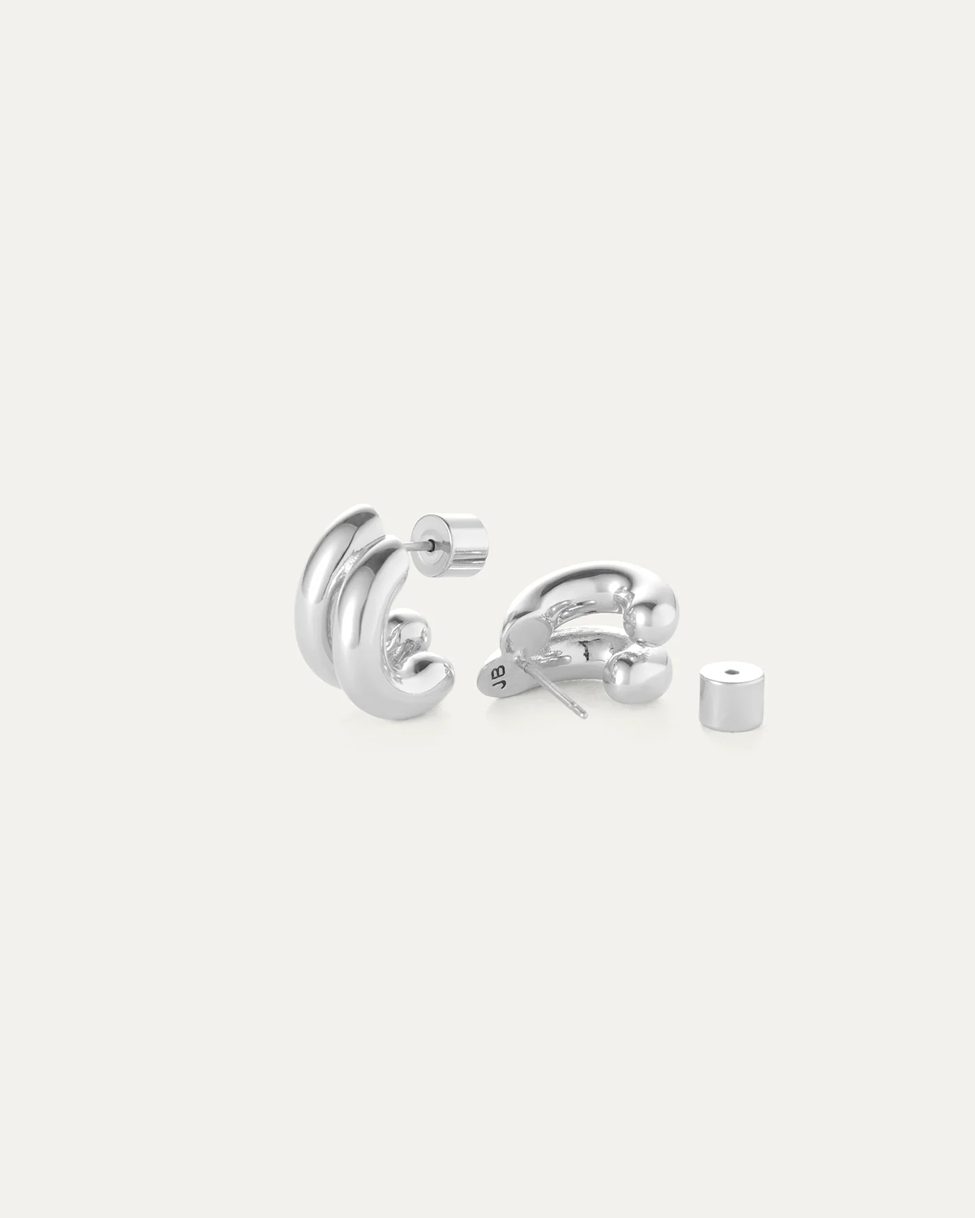 Mini Florence Earrings | Silver