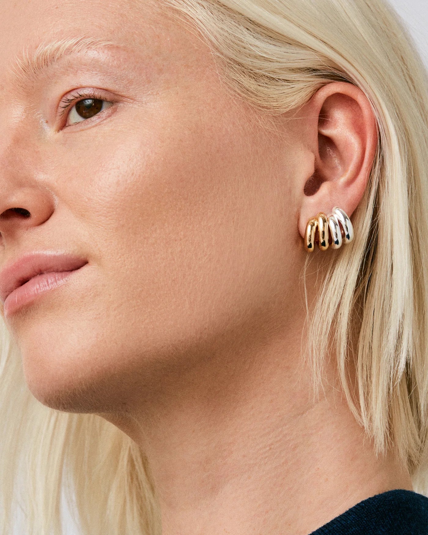 Mini Florence Earrings | Silver