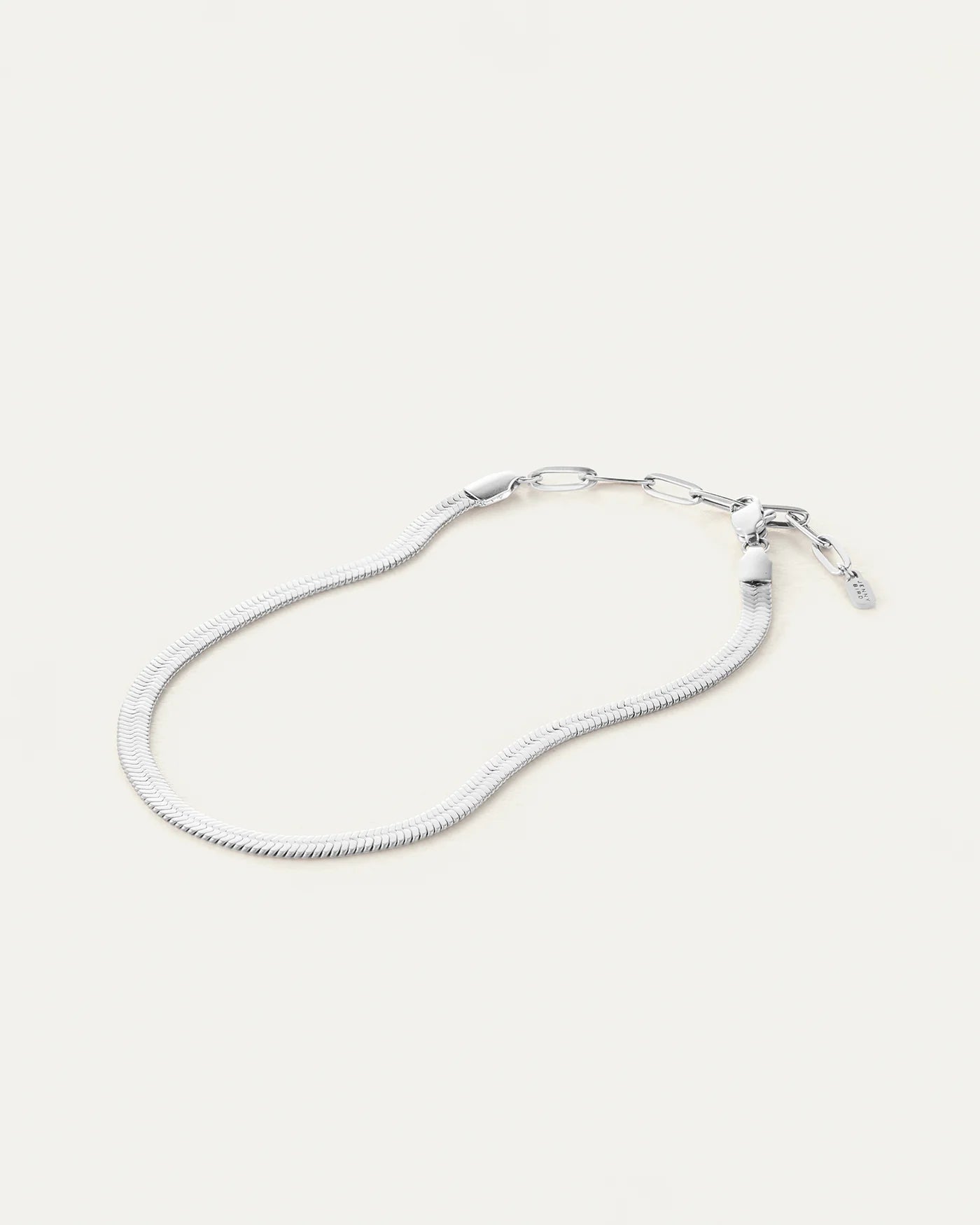 Zeina Anklet in Silver