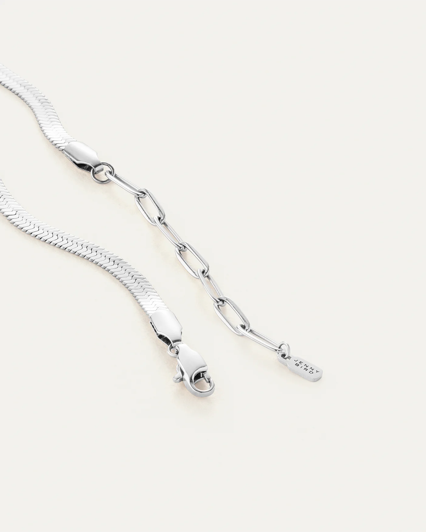 Zeina Anklet in Silver
