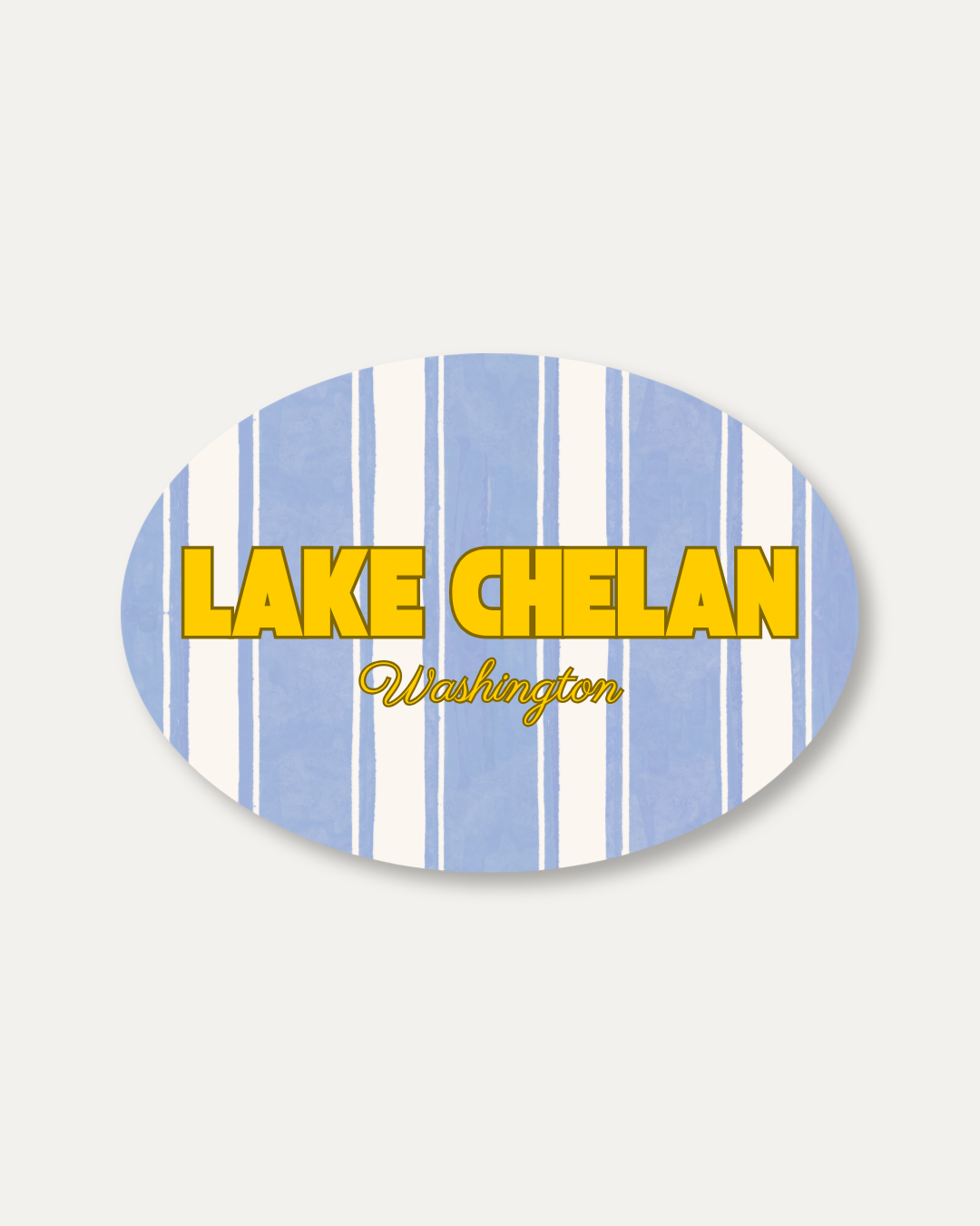 Lake Chelan Cabana Magnet